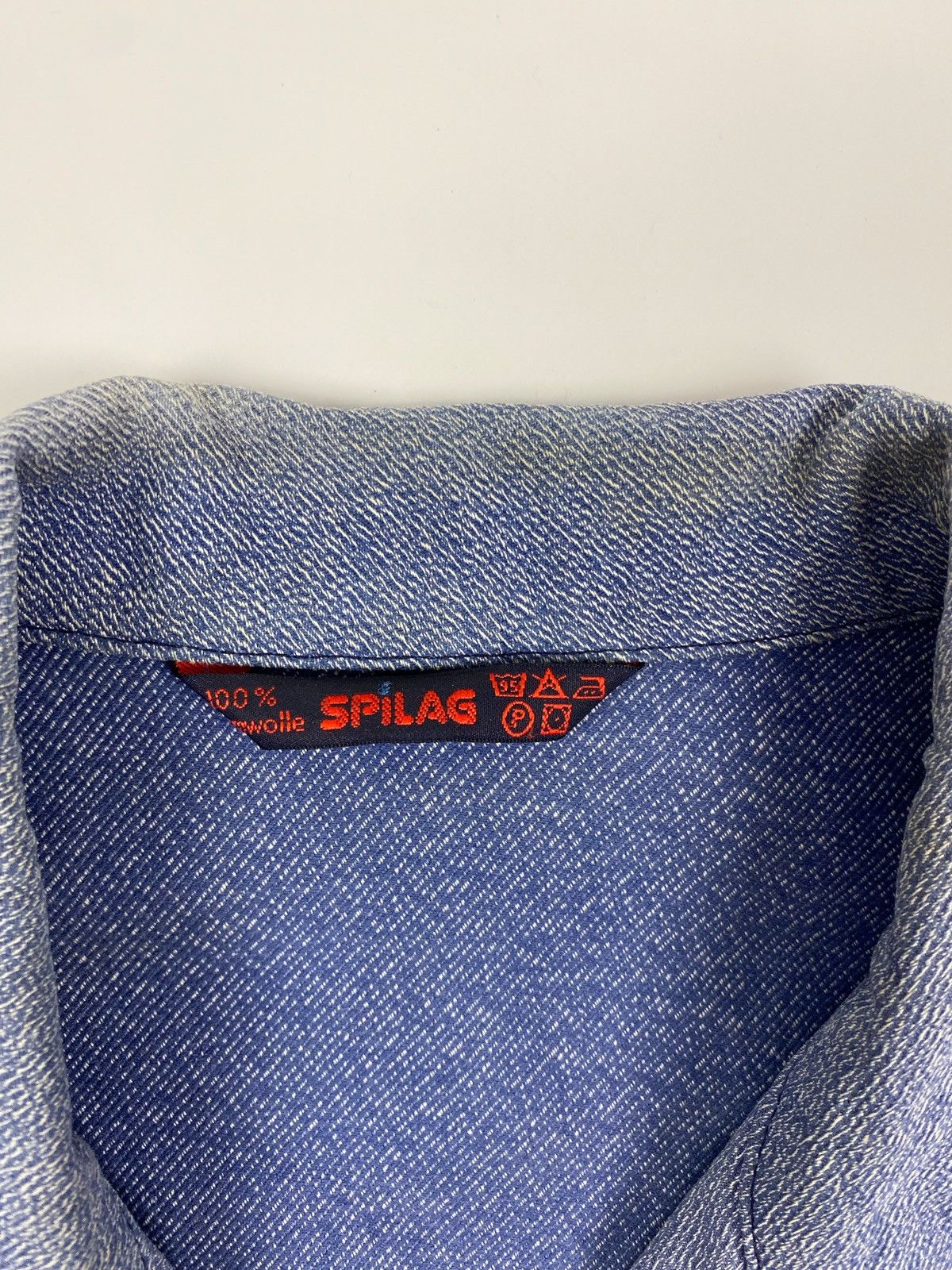 Vintage 1980’s Vintage Sun Faded Spilag Chore Work Jacket Size US M / EU 48-50 / 2 - 6 Thumbnail