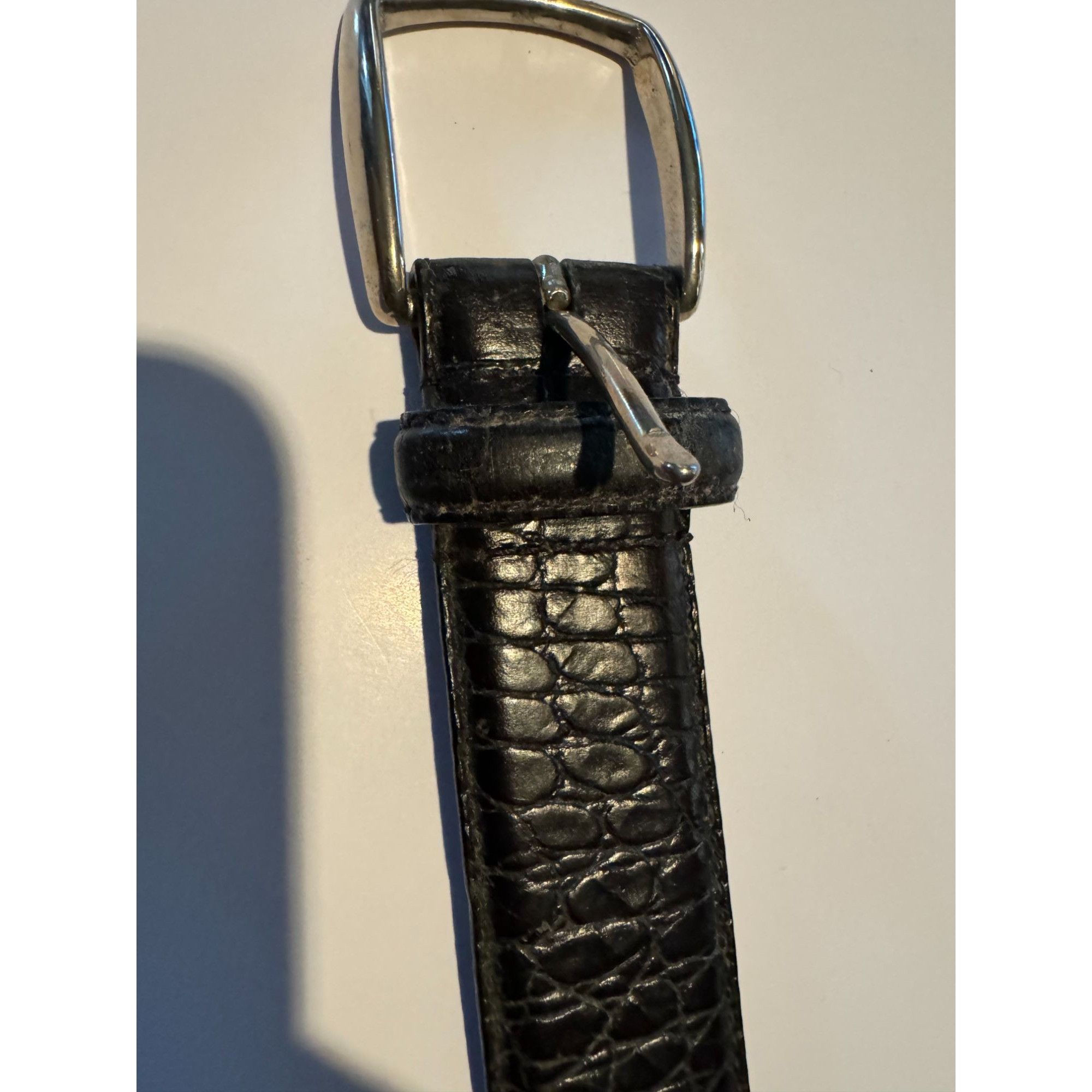 Coach Men's Size 30 Coach Genuine Leather Black 5903 Belt Size 30 - 4 Thumbnail