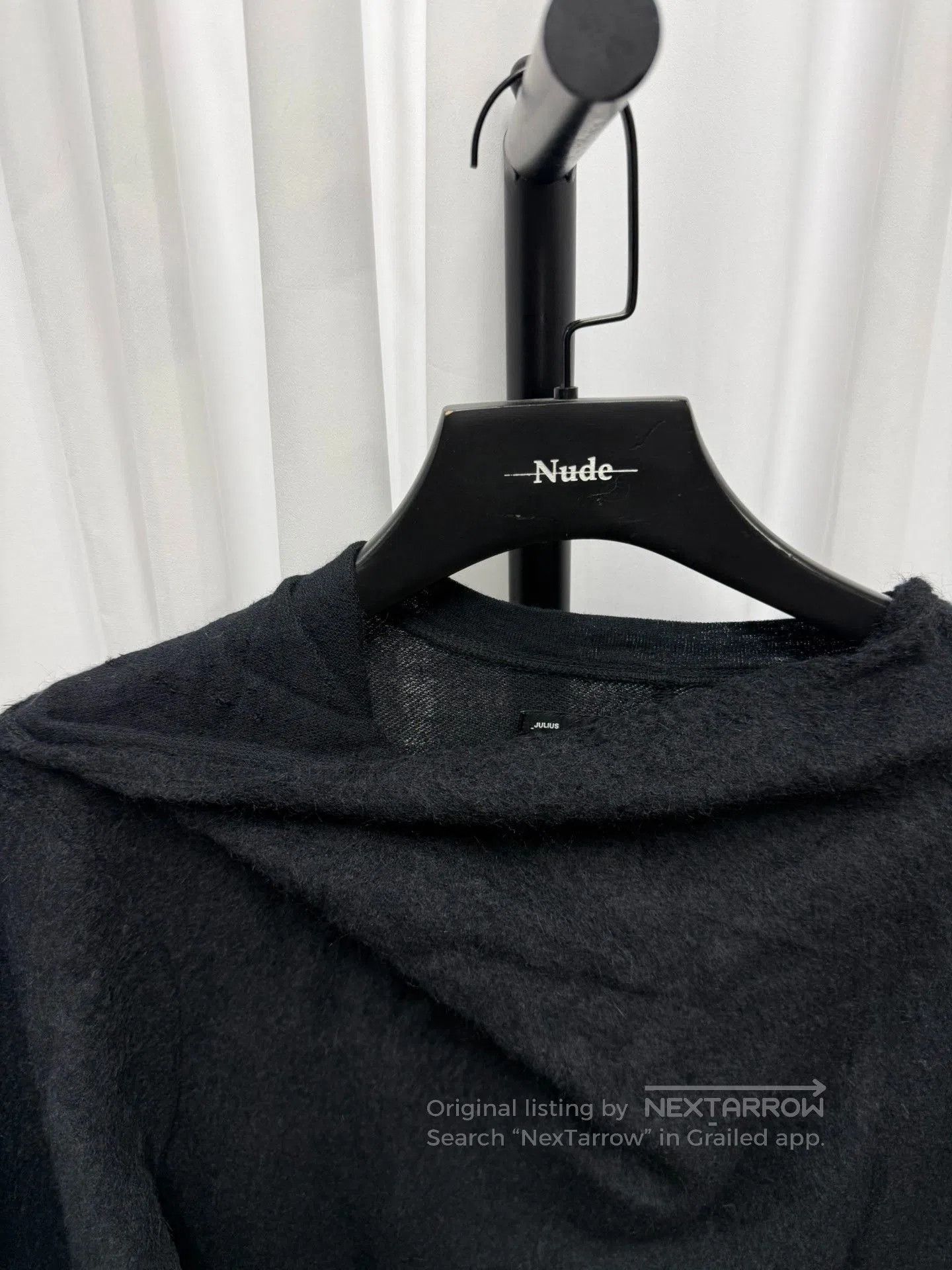 Julius Julius 7 Plush Scarf Collar Longsleeve. Size US S / EU 44-46 / 1 - 5 Thumbnail