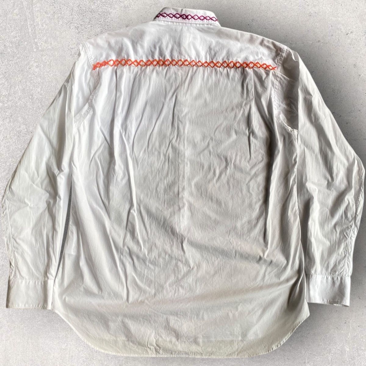 Comme des Garcons Comme Des Garcons Wool Stitches Shirt Size US S / EU 44-46 / 1 - 4 Thumbnail