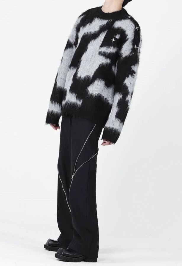 Japanese Brand × Vintage Knit streetwear sweater pullover y2k style oversized Size US XXL / EU 58 / 5 - 3 Thumbnail