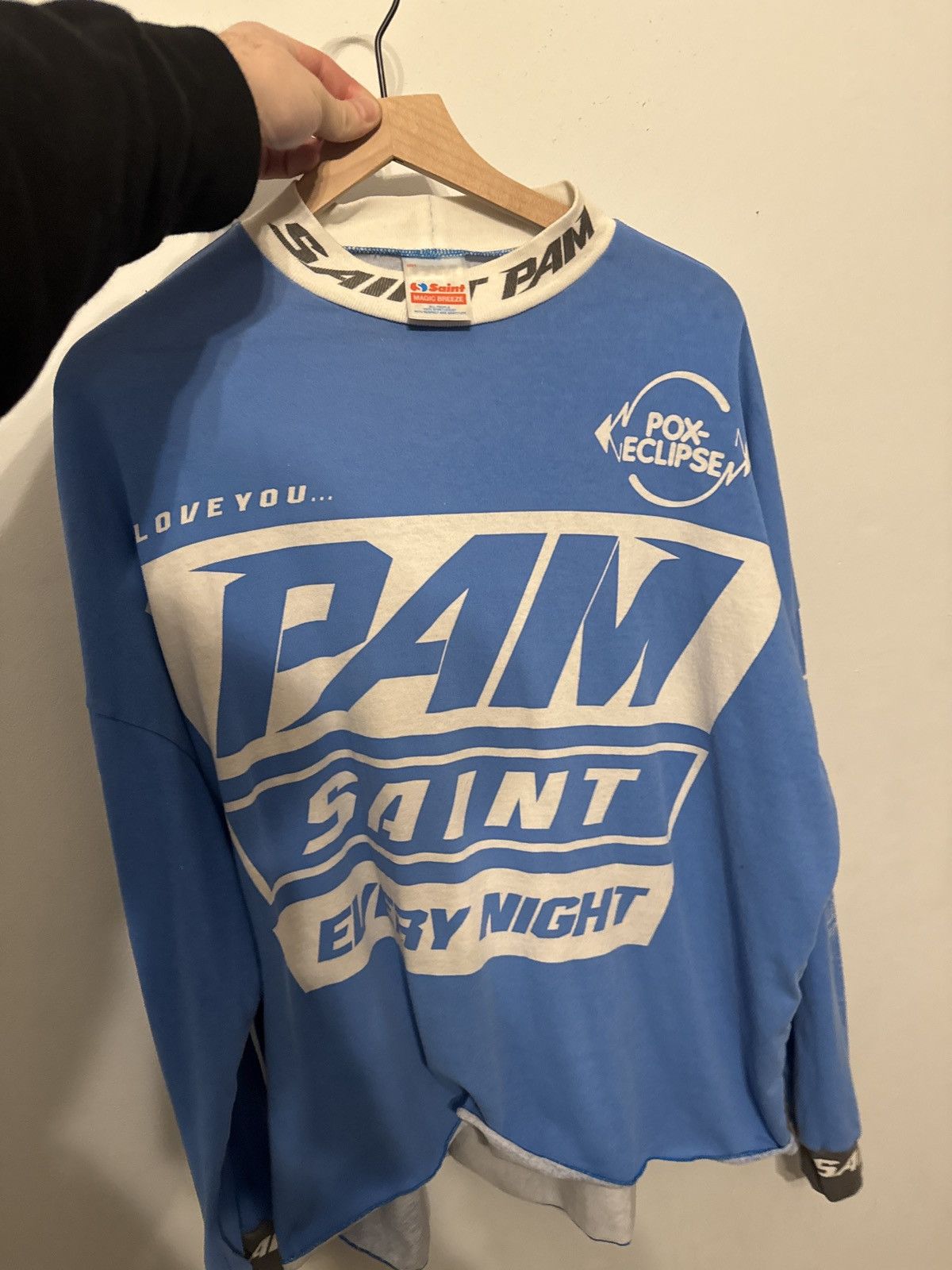 Saint Michael Saint Michael X Perks and mini long sleeve shirt SAINT PAM Size US L / EU 52-54 / 3 - 1 Thumbnail