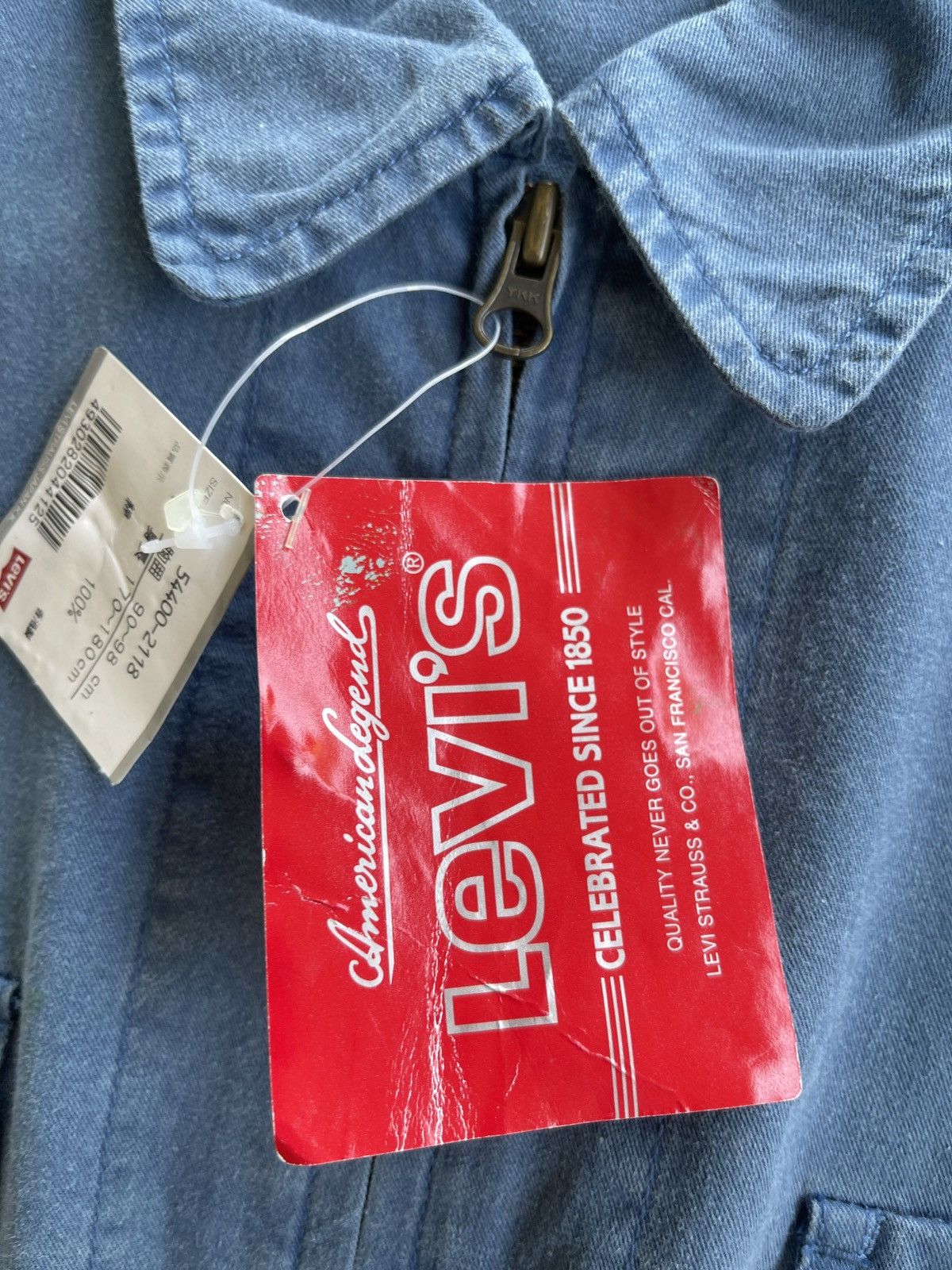 Levi's Vintage Levis Oversized Faded Works Shirt Size US L / EU 52-54 / 3 - 10 Thumbnail