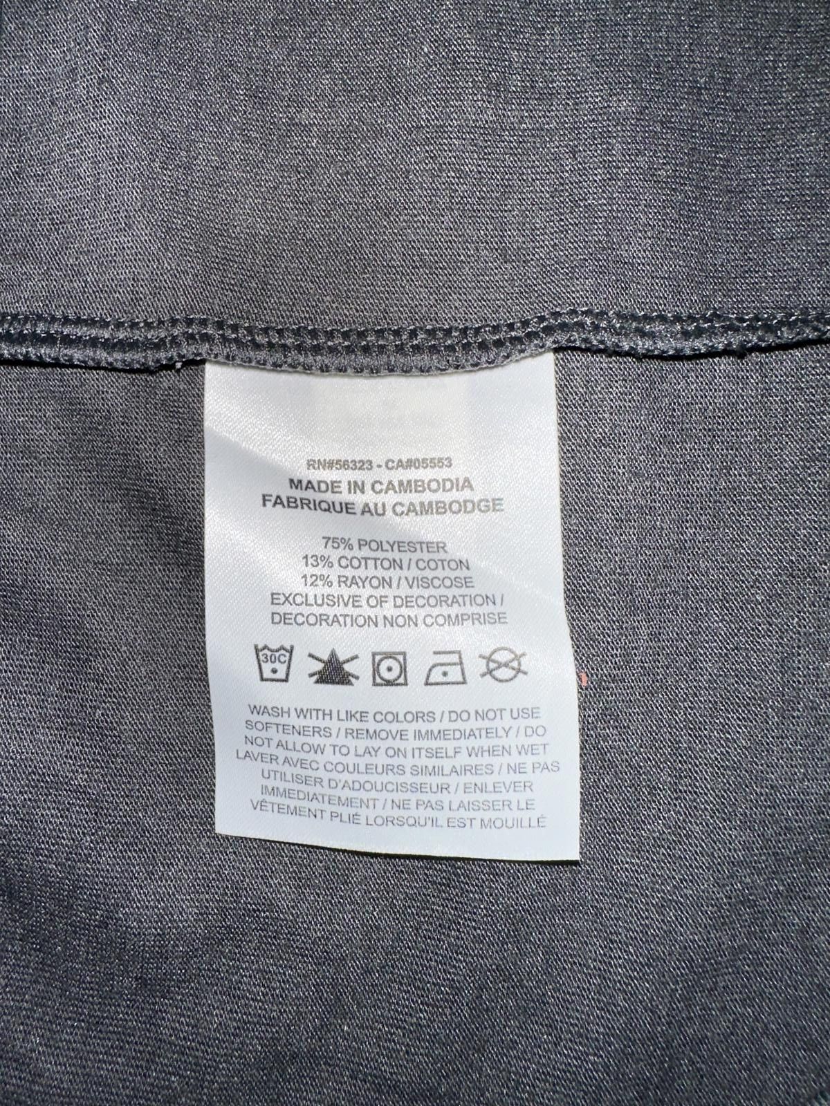 Nike Nike x MMW Men's Anthracite Short Sleeve Running Top Sample Size US M / EU 48-50 / 2 - 5 Thumbnail