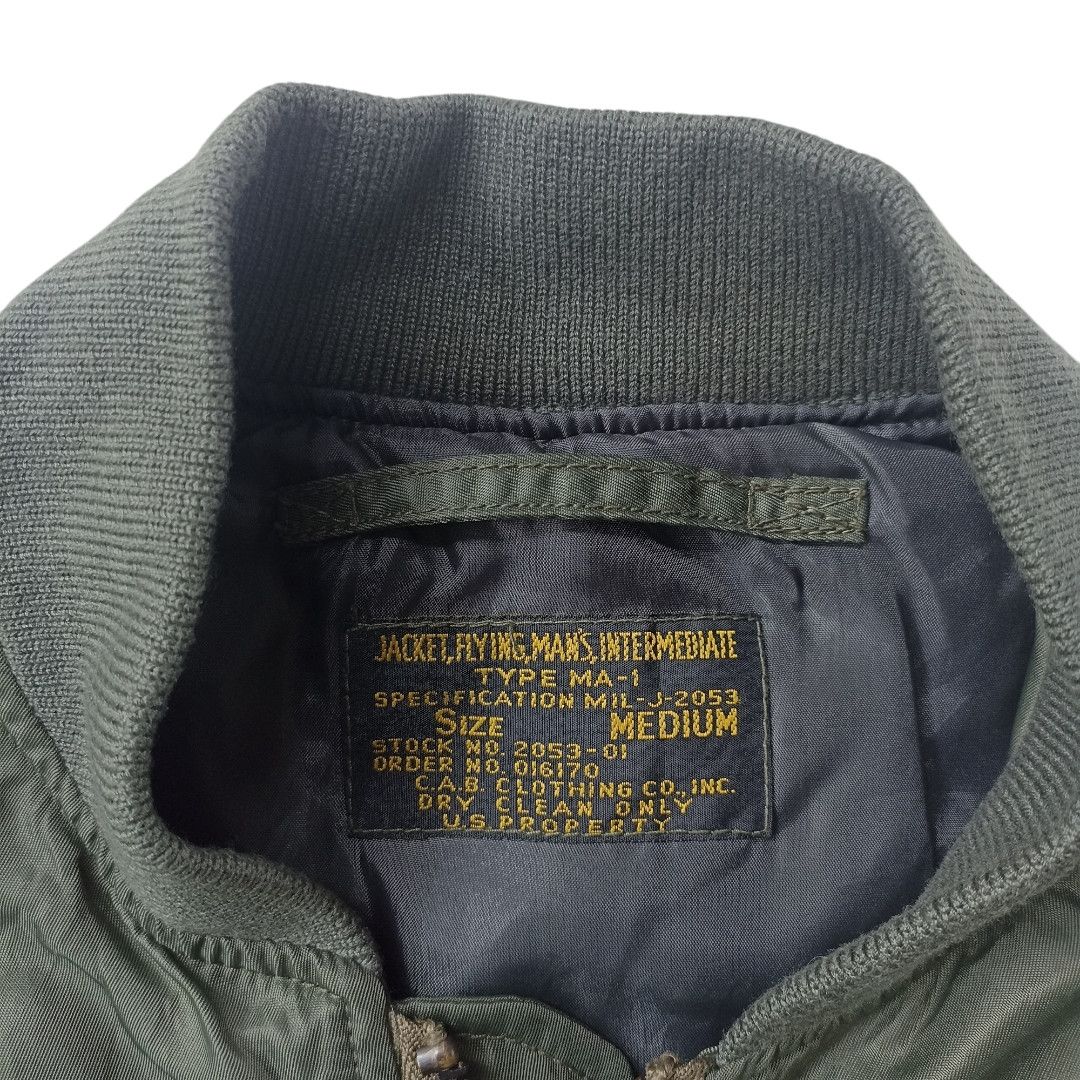 Japanese Brand Vintage Y2K Cab Clothing MA1 Bomber Jacker Size US M / EU 48-50 / 2 - 6 Thumbnail