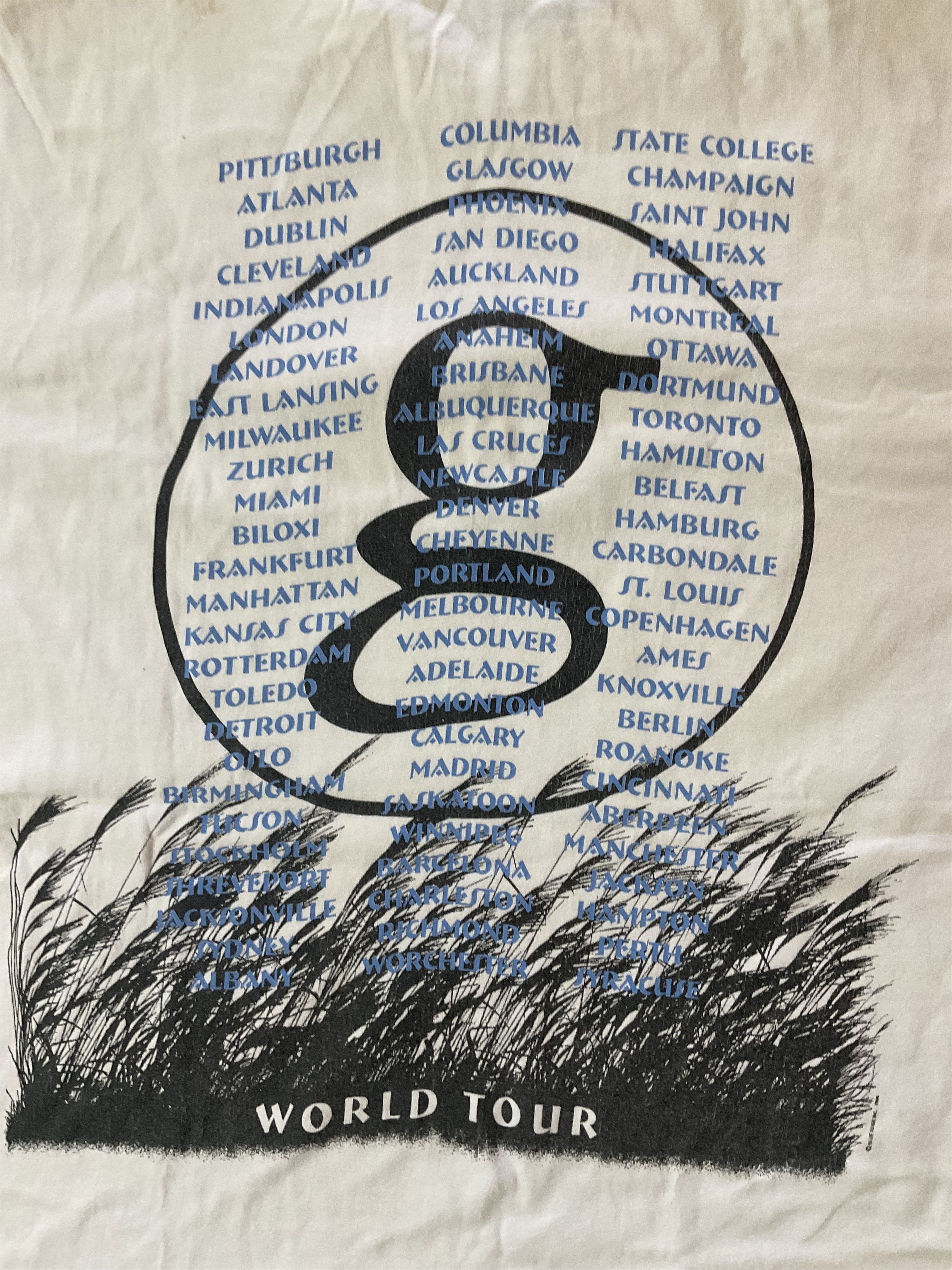 Band Tees Vintage 90s Garth Brooks Fresh Horses World Tour Tshirt Size US XXL / EU 58 / 5 - 5 Thumbnail