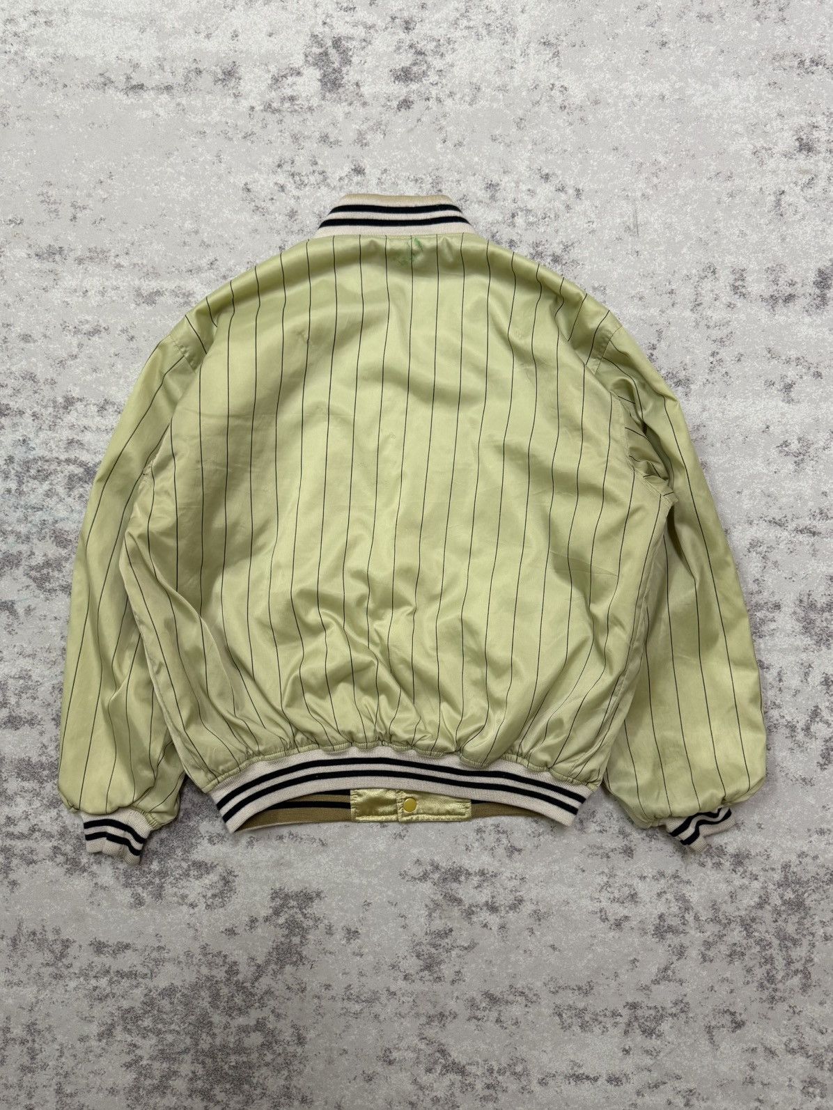 Vintage Vintage Suntory Malt’s Beer Riversible Varsity Bomber Jacket Size US L / EU 52-54 / 3 - 11 Thumbnail
