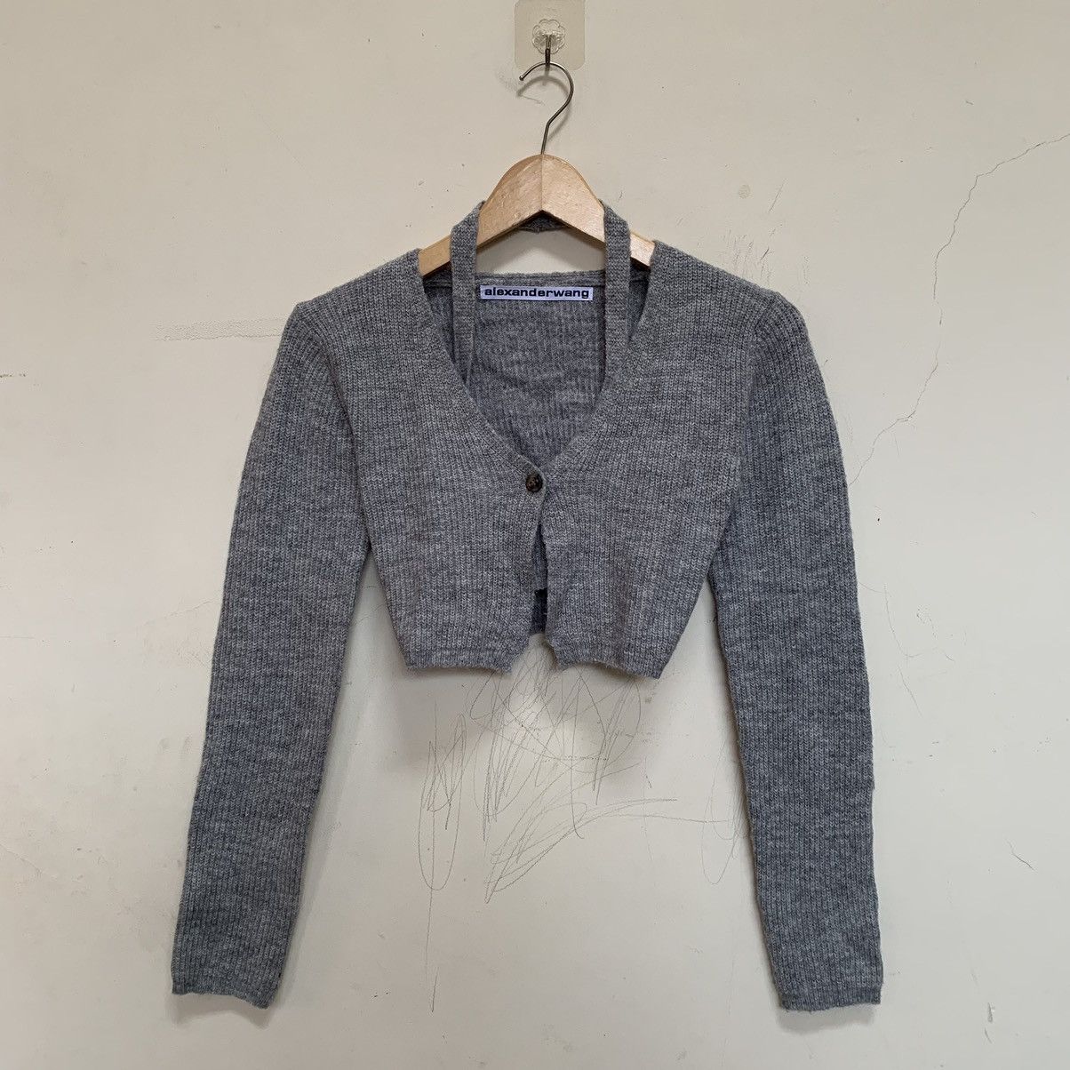 Alexander Wang Alexander Wang Twin Set Grey Cardigans Size S / US 4 / IT 40 - 1 Thumbnail