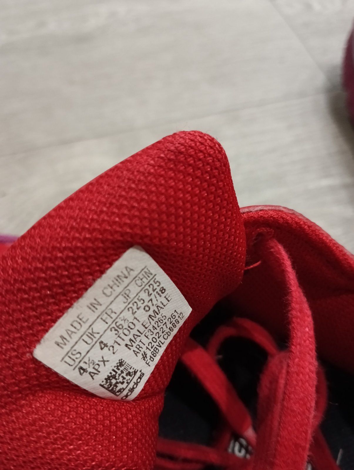 Adidas × Raf Simons Raf Simons × Adidas Ozweego US 4.5 Glory Red/Purple Sneakers Size US 6 / IT 36 - 6 Thumbnail