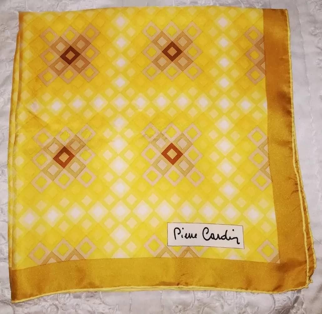 Pierre Cardin Pierre Cardin 100% Silk Scarves Size ONE SIZE - 2 Thumbnail