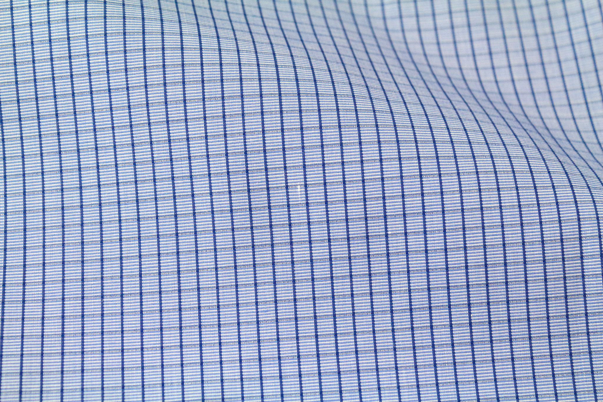 Scotch & Soda S Blue Checked Cotton Button Up Shirt 74624 Size US S / EU 44-46 / 1 - 8 Thumbnail