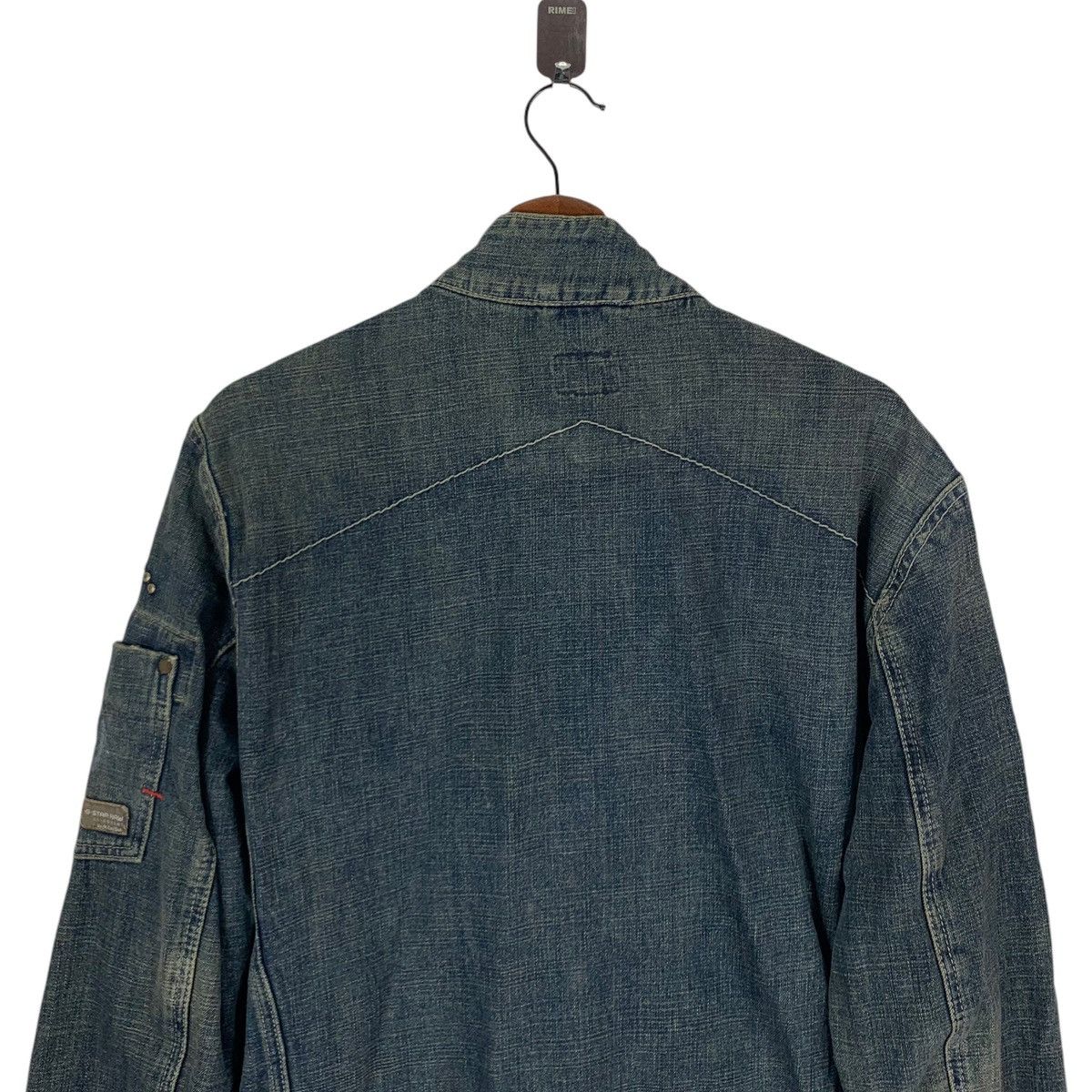 G-Star VINTAGE G-STAR RAW DENIM ZIPPER JACKET Size US L / EU 52-54 / 3 - 7 Thumbnail