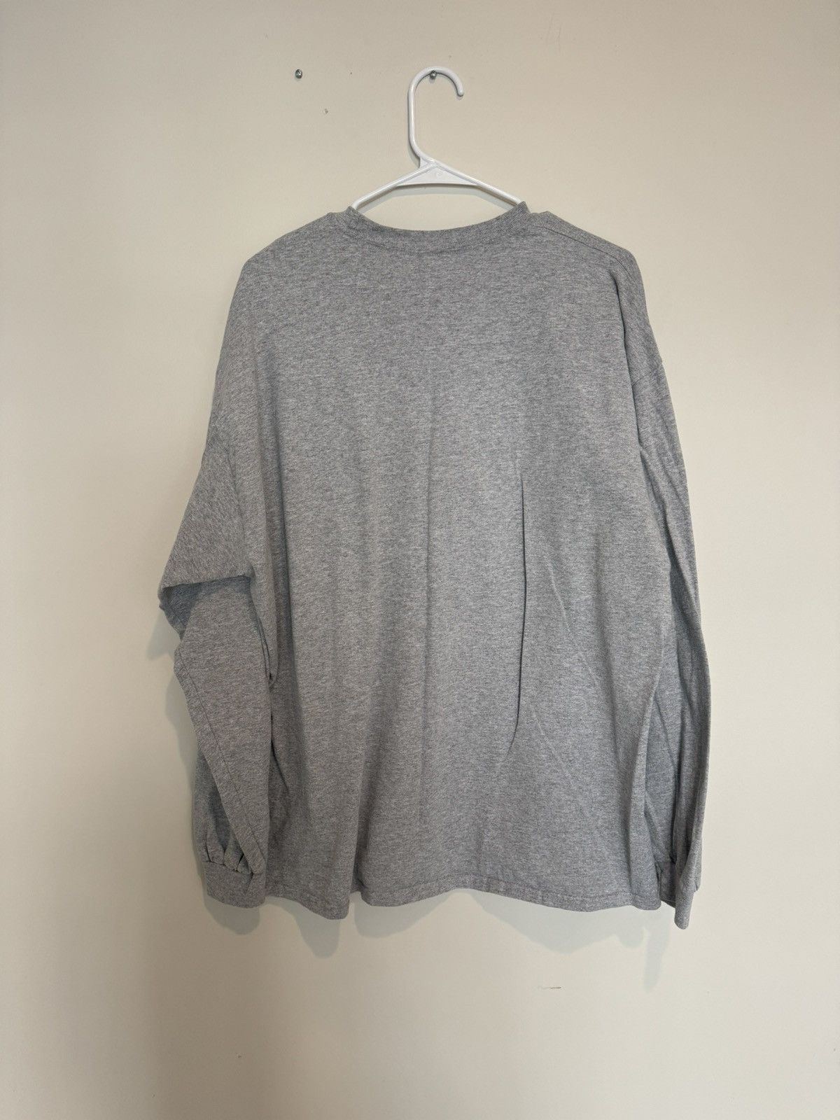 Travis Scott Cactus Jack McDonalds Puff Print Grey Longsleeve Tee Size US XL / EU 56 / 4 - 2 Thumbnail