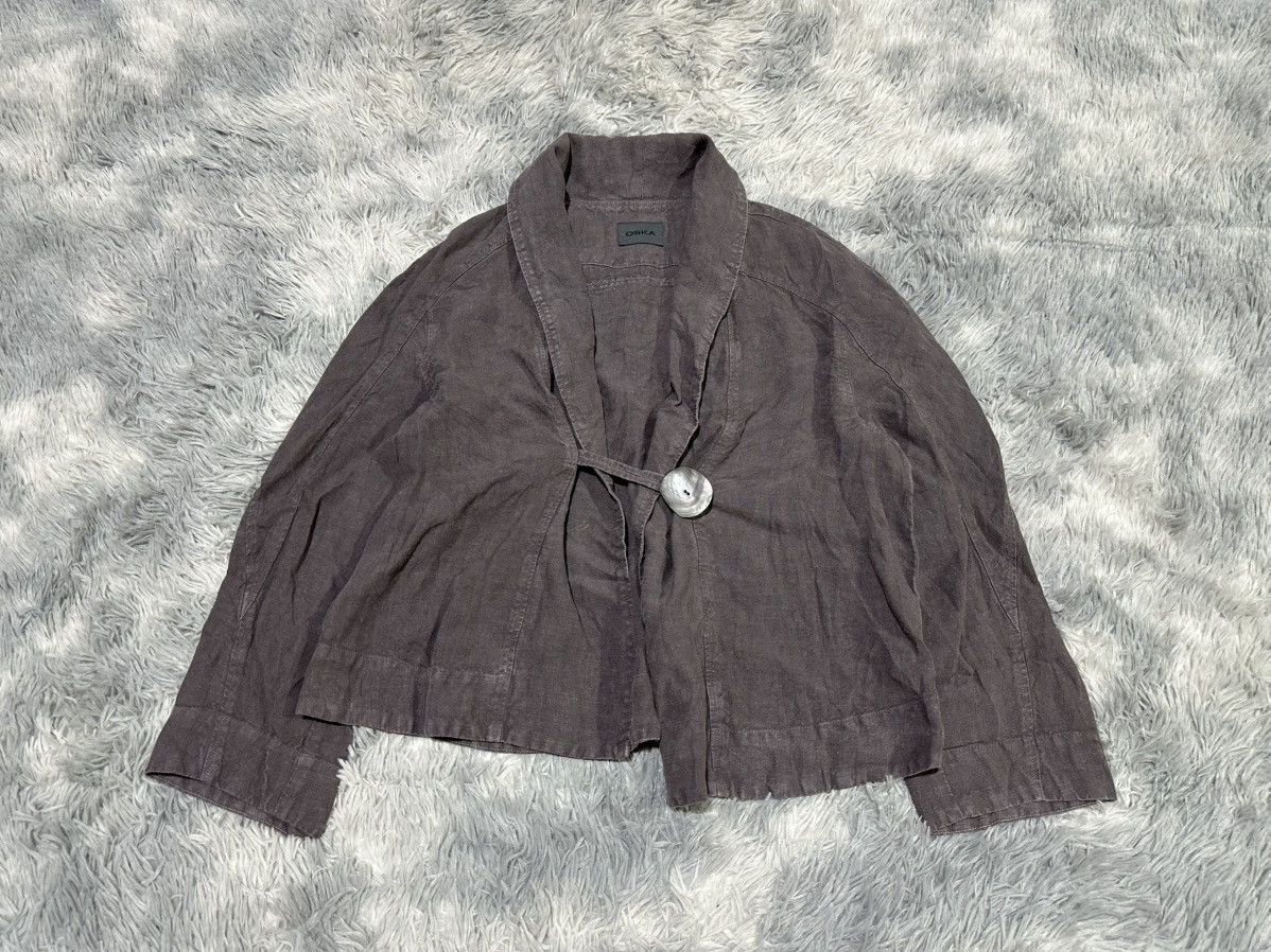 Other 🔥German Slow Fashion Oska Linen Kimono Cardigan Jacket Size US M / EU 48-50 / 2 - 1 Thumbnail