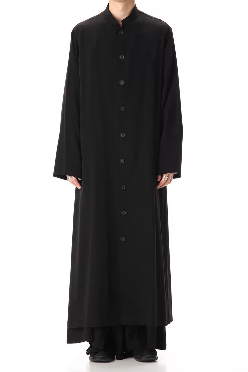 Yohji Yamamoto Yohji Yamamoto 2020SS Triacetate Hand-Painted Collar Tunic Size US S / EU 44-46 / 1 - 3 Thumbnail