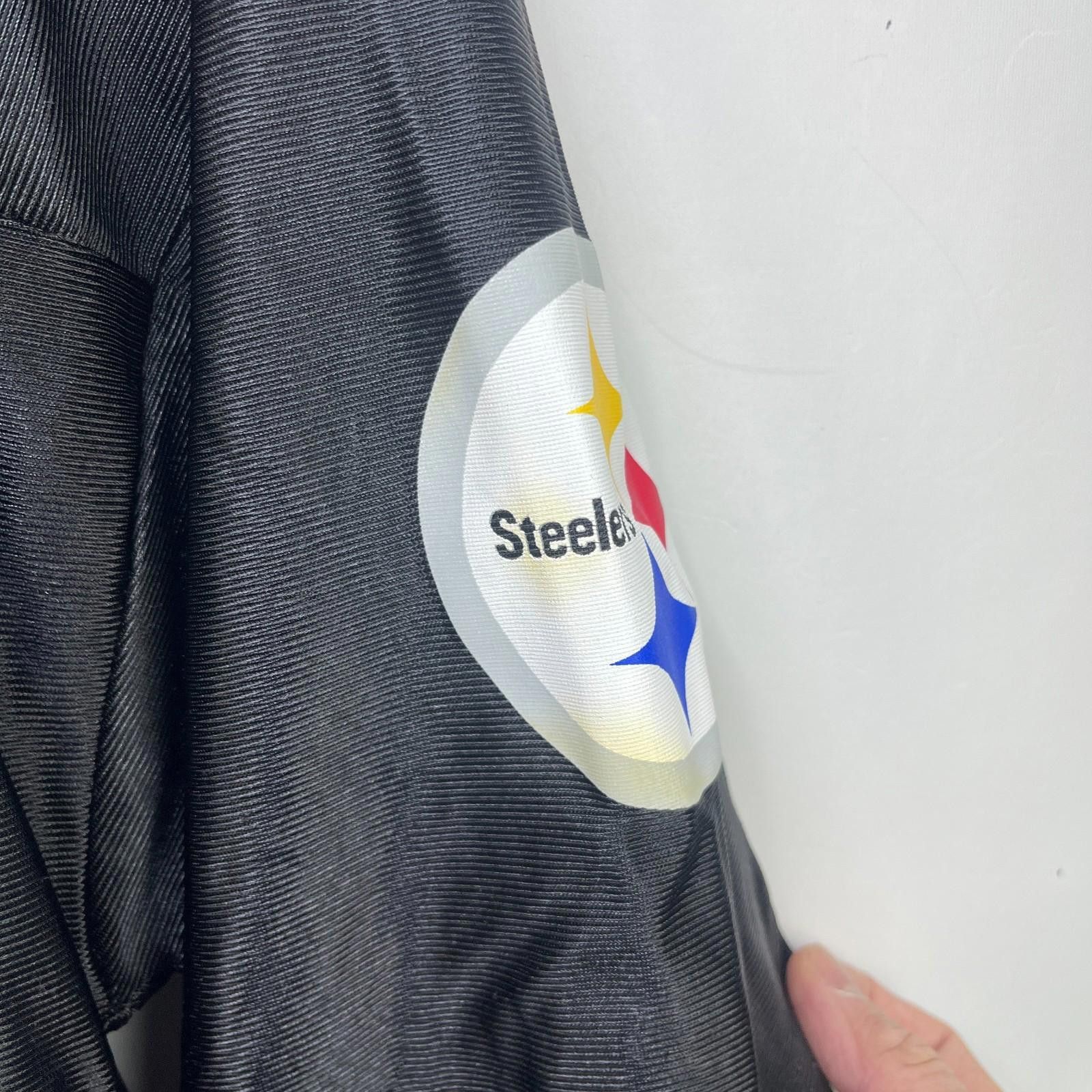 Reebok Vintage Pittsburgh Steelers Troy Polamalu Jersey Medium Size ONE SIZE - 4 Thumbnail