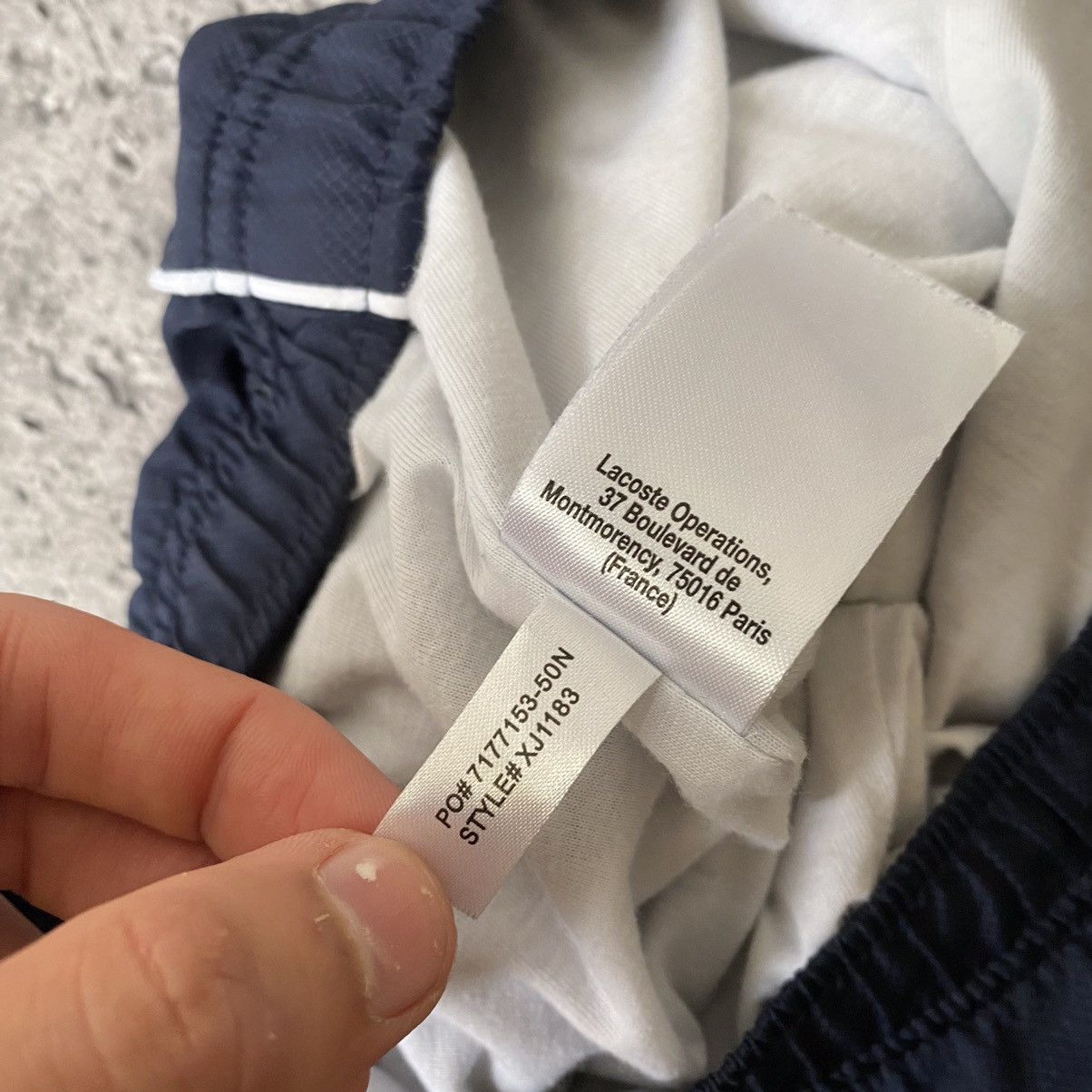 Lacoste × Vintage Crazy Vintage Lacoste Sweetpants Small Logo Size 36" / US 14 / IT 50 - 6 Thumbnail