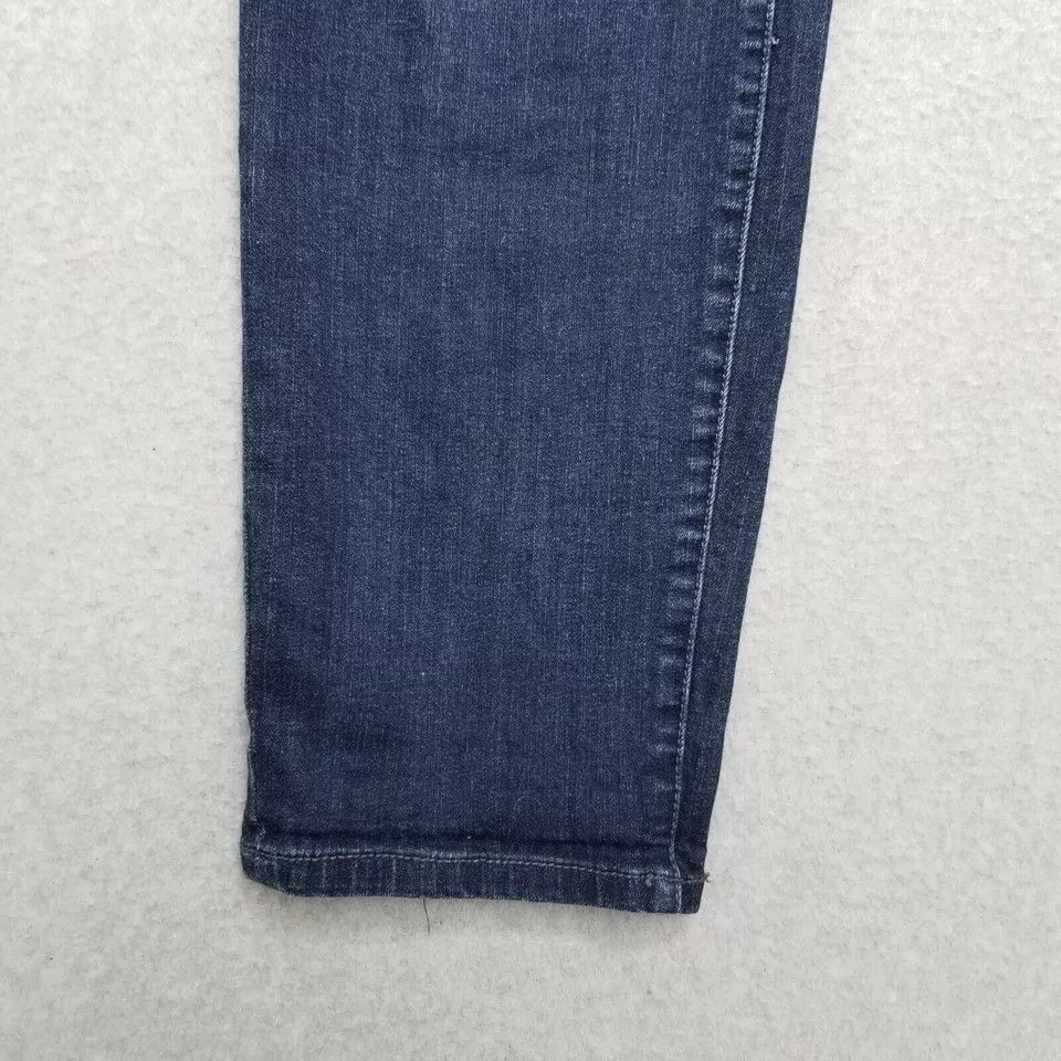Torrid Torrid Jeans Womens 20 Blue Denim Tapered 40x31 Stretchy Size 42" / US 20 - 12 Thumbnail