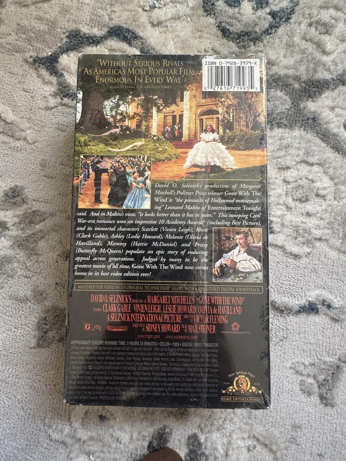 Other Gone with the Wind VHS Tape - Classic Movie Size ONE SIZE - 3 Thumbnail