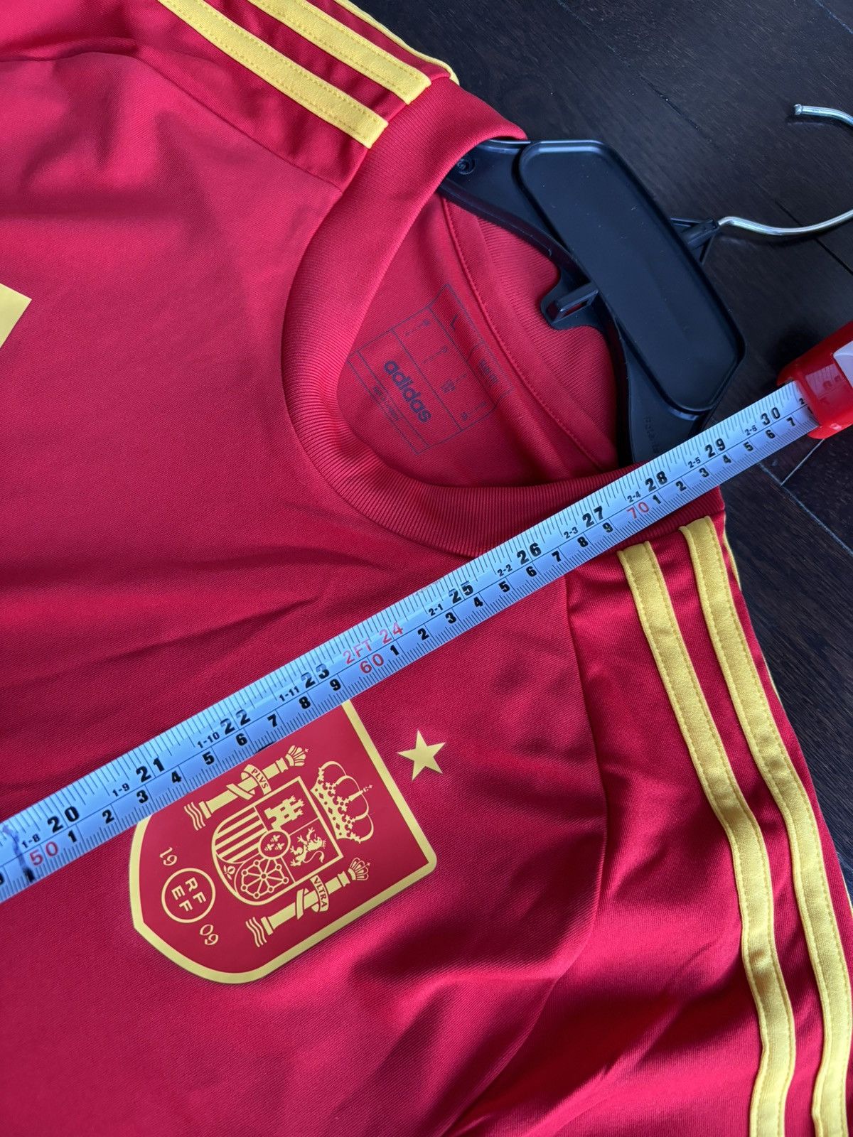Adidas Adidas Spain jersey Size US L / EU 52-54 / 3 - 5 Thumbnail