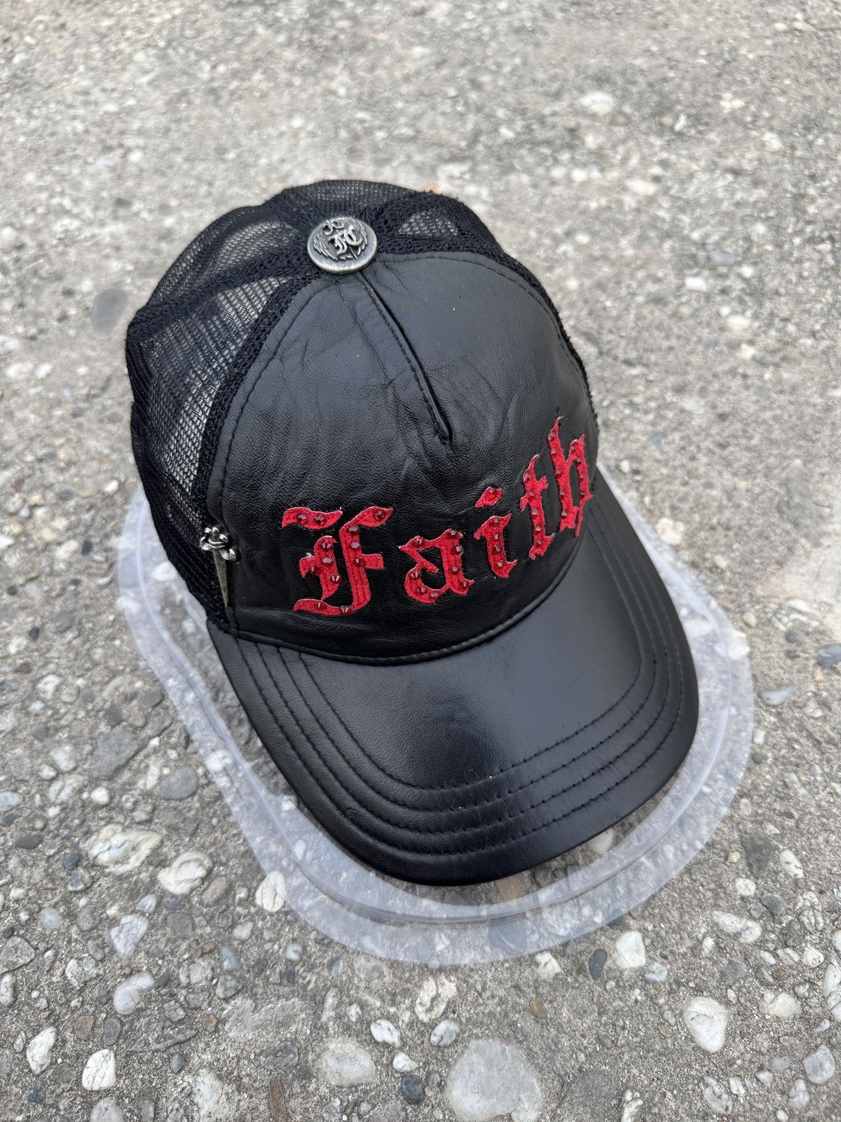 Faith Connexion Rare Leather Faith Connexion Trucker Hat Size ONE SIZE - 8 Thumbnail