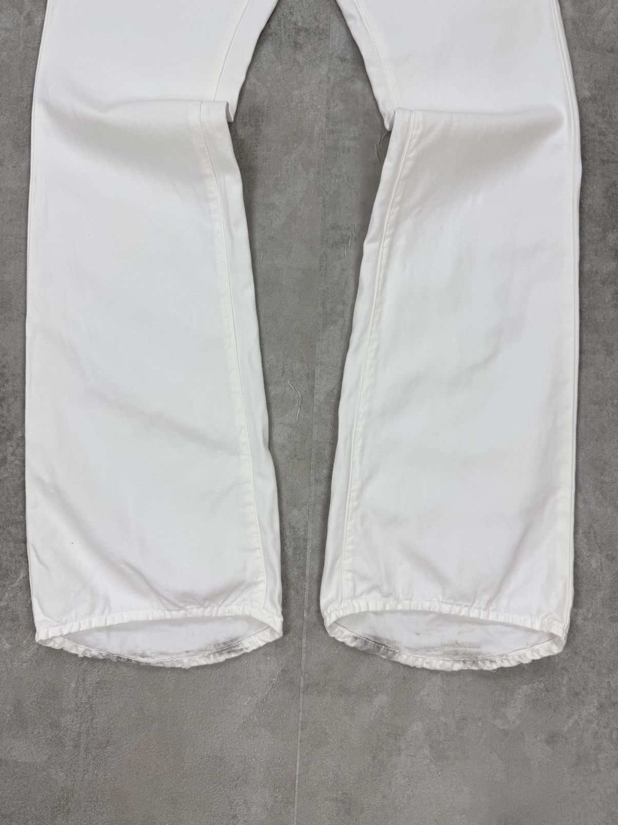Dsquared2 Dsquared2 Big Cheif Flated White Jeans Cotton/Linen size 48 Size 30" / US 8 / IT 44 - 3 Thumbnail