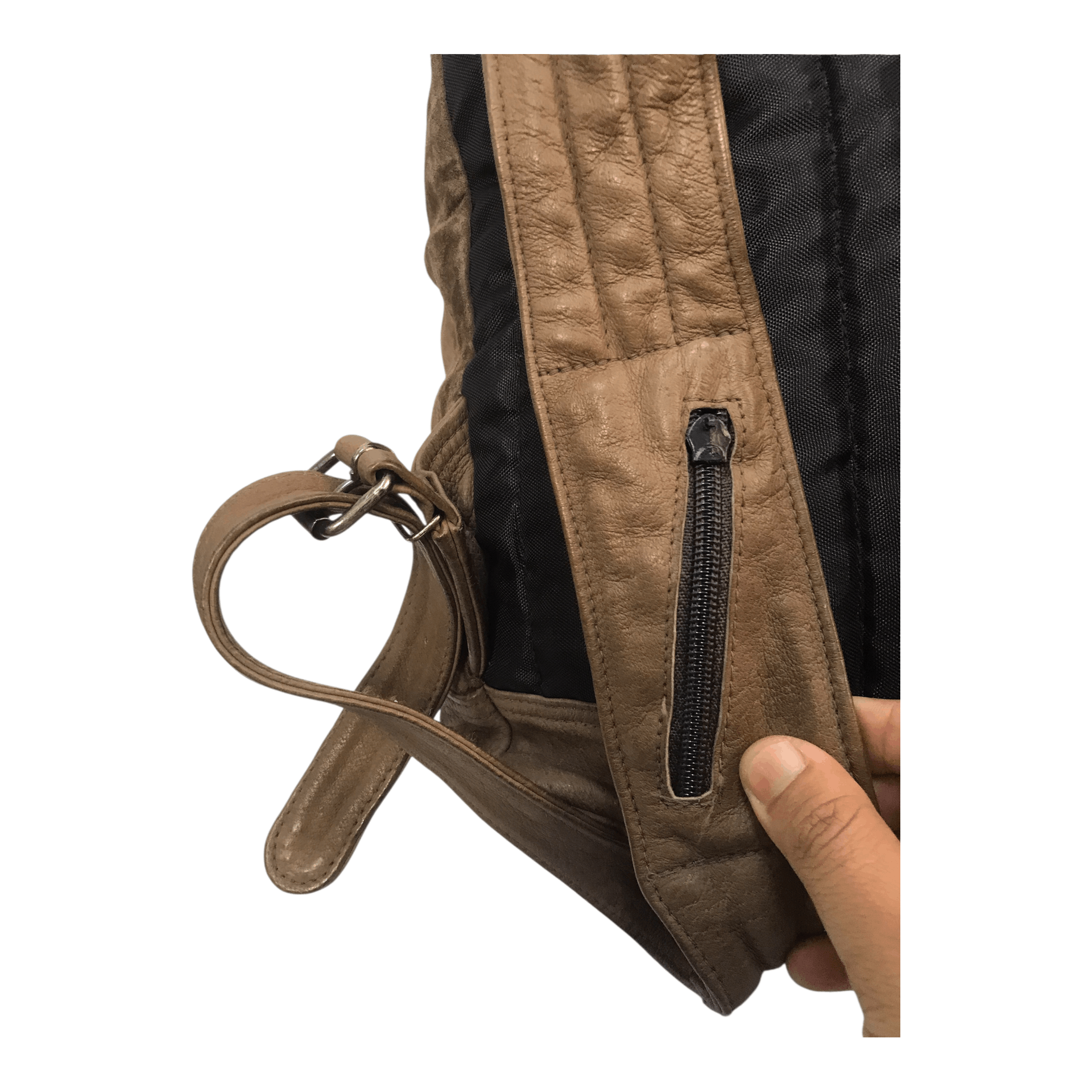 Leather Vintage Golden East Leather Brown Bagpack Size ONE SIZE - 11 Thumbnail