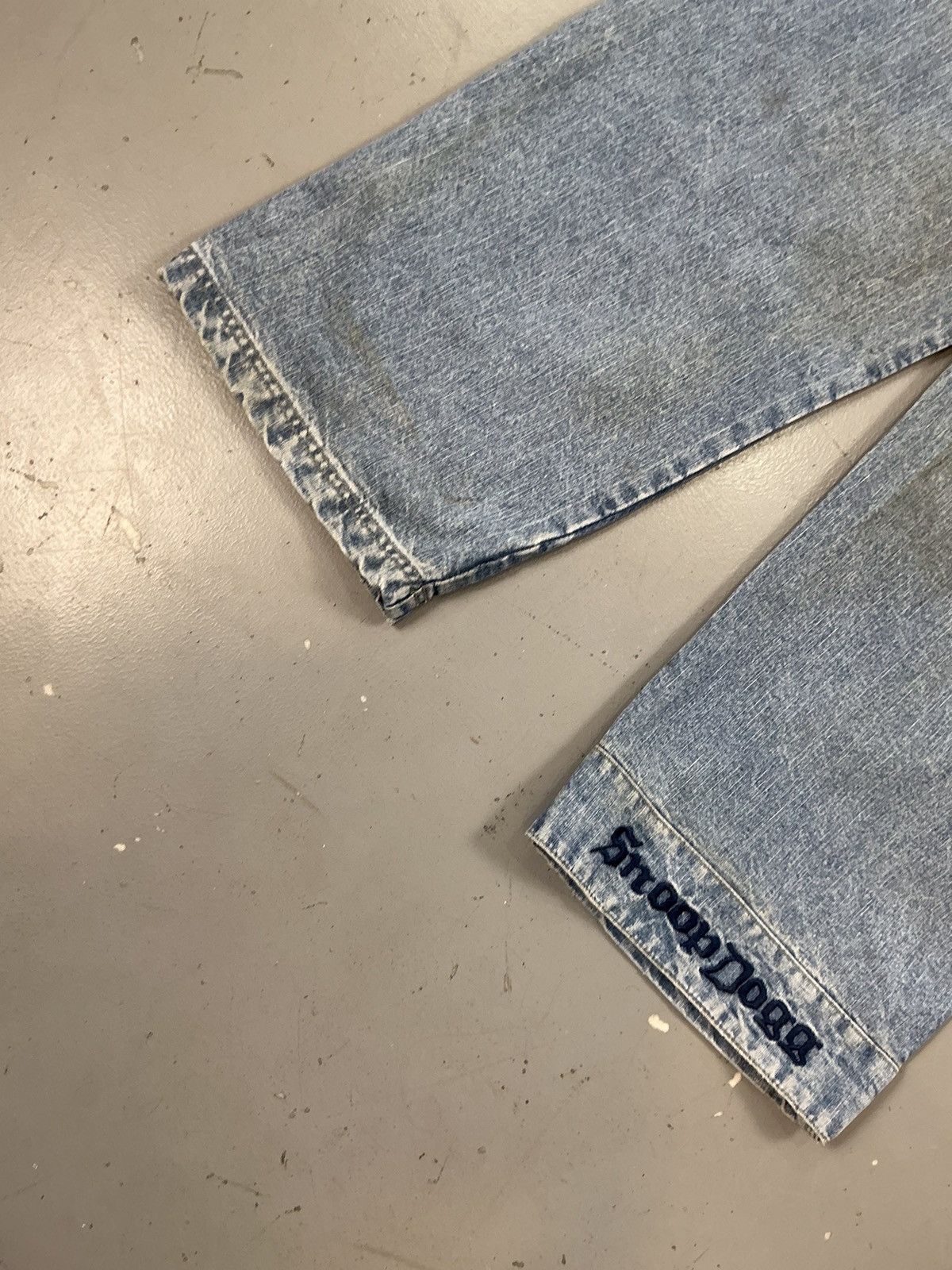Snoop Dogg × Vintage Vintage snoop dogg big pocket SpellOut embroidered denim Size US 36 / EU 52 - 11 Thumbnail