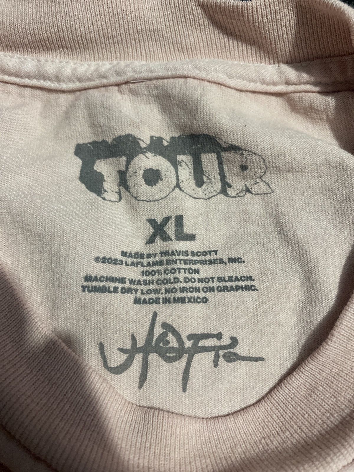 Travis Scott Travis Scott Tour tee Size US XL / EU 56 / 4 - 2 Thumbnail