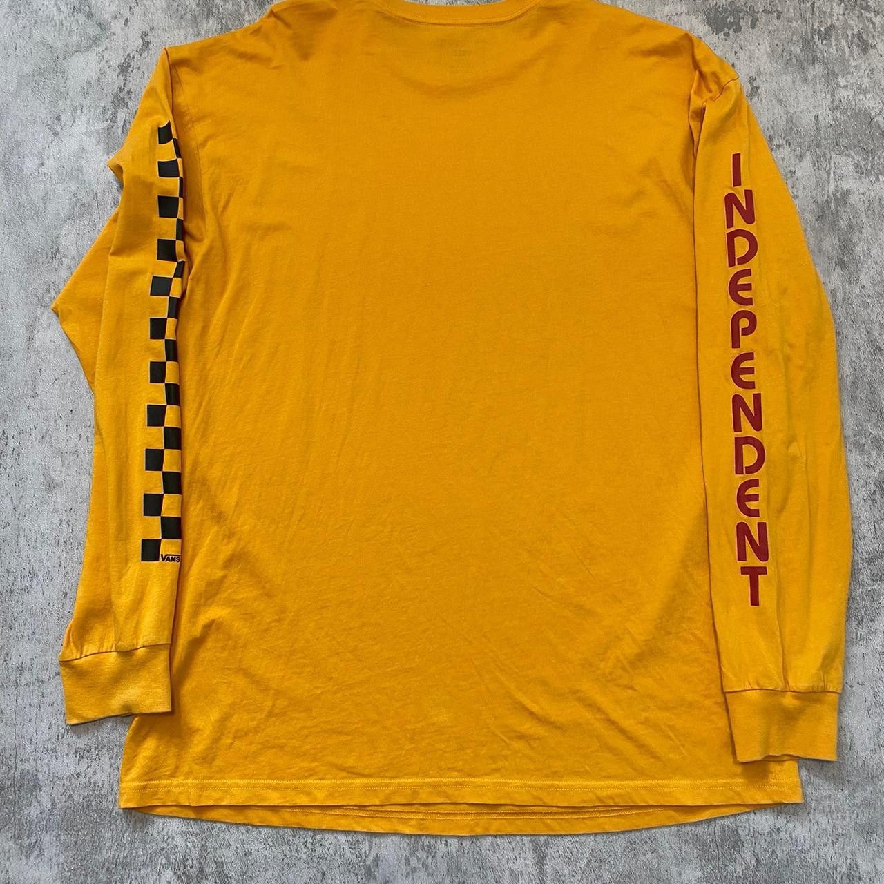 Vans Yellow Vans Idependent long sleeve shirt #skater Size US L / EU 52-54 / 3 - 2 Thumbnail