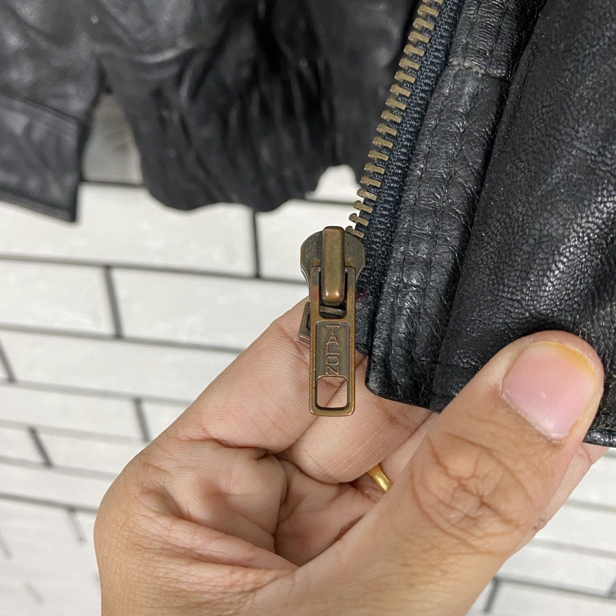 Japanese Brand 📌Vintage Fly Leather Jacket Blanket Gynreo Issey Miyake Size US M / EU 48-50 / 2 - 18 Thumbnail
