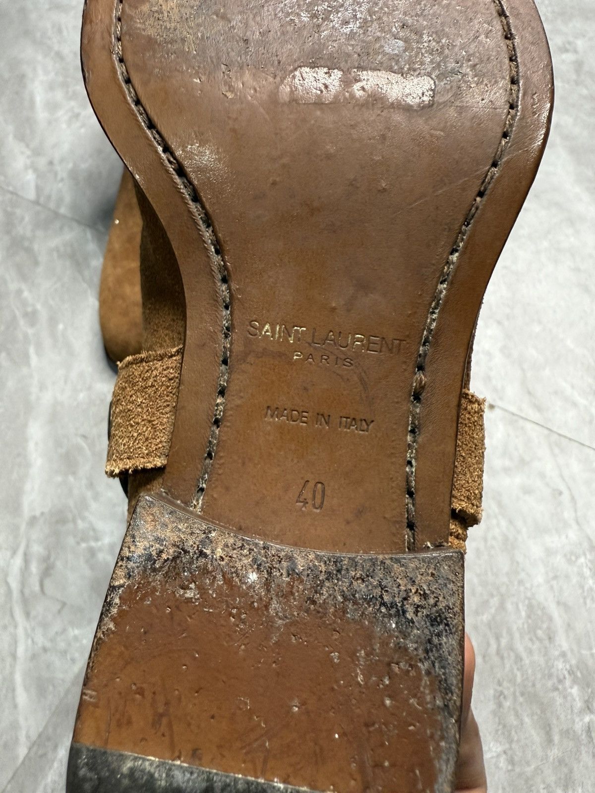 Saint Laurent Paris Saint Laurent By Hedi Slimane Wyatt Harness Boots Size US 7 / EU 40 - 7 Thumbnail