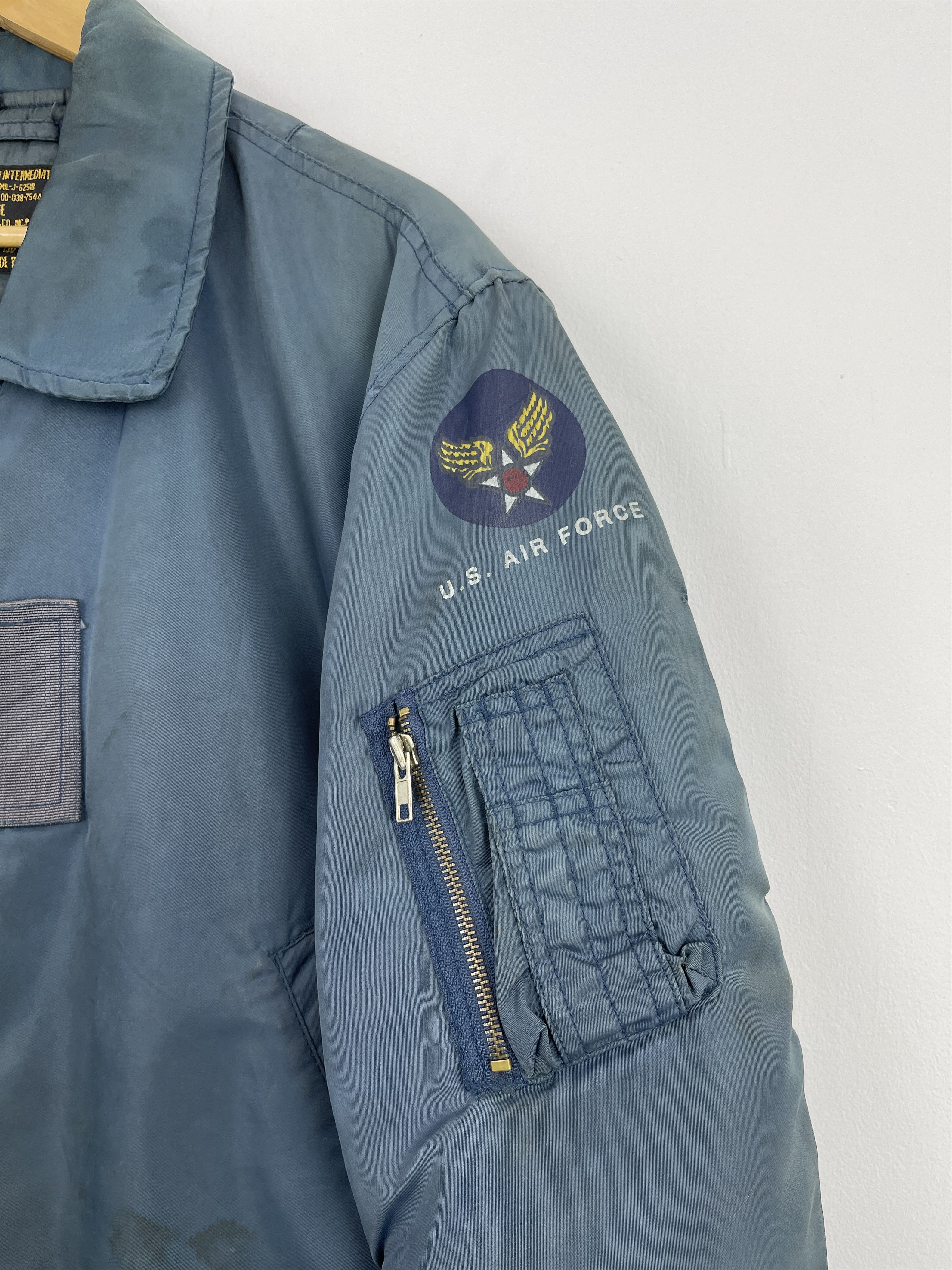 Alpha Industries VINTAGE ALPHA INDUSTRIES U.S AIR FORCE FLYING JACKET JA0032 Size US L / EU 52-54 / 3 - 11 Thumbnail