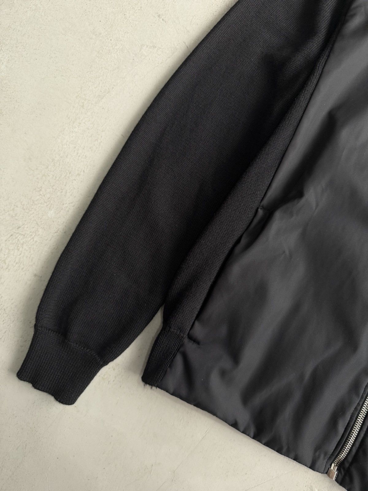Prada Prada - Re-Nylon Plated Wool Zip Jacket Size US L / EU 52-54 / 3 - 3 Thumbnail