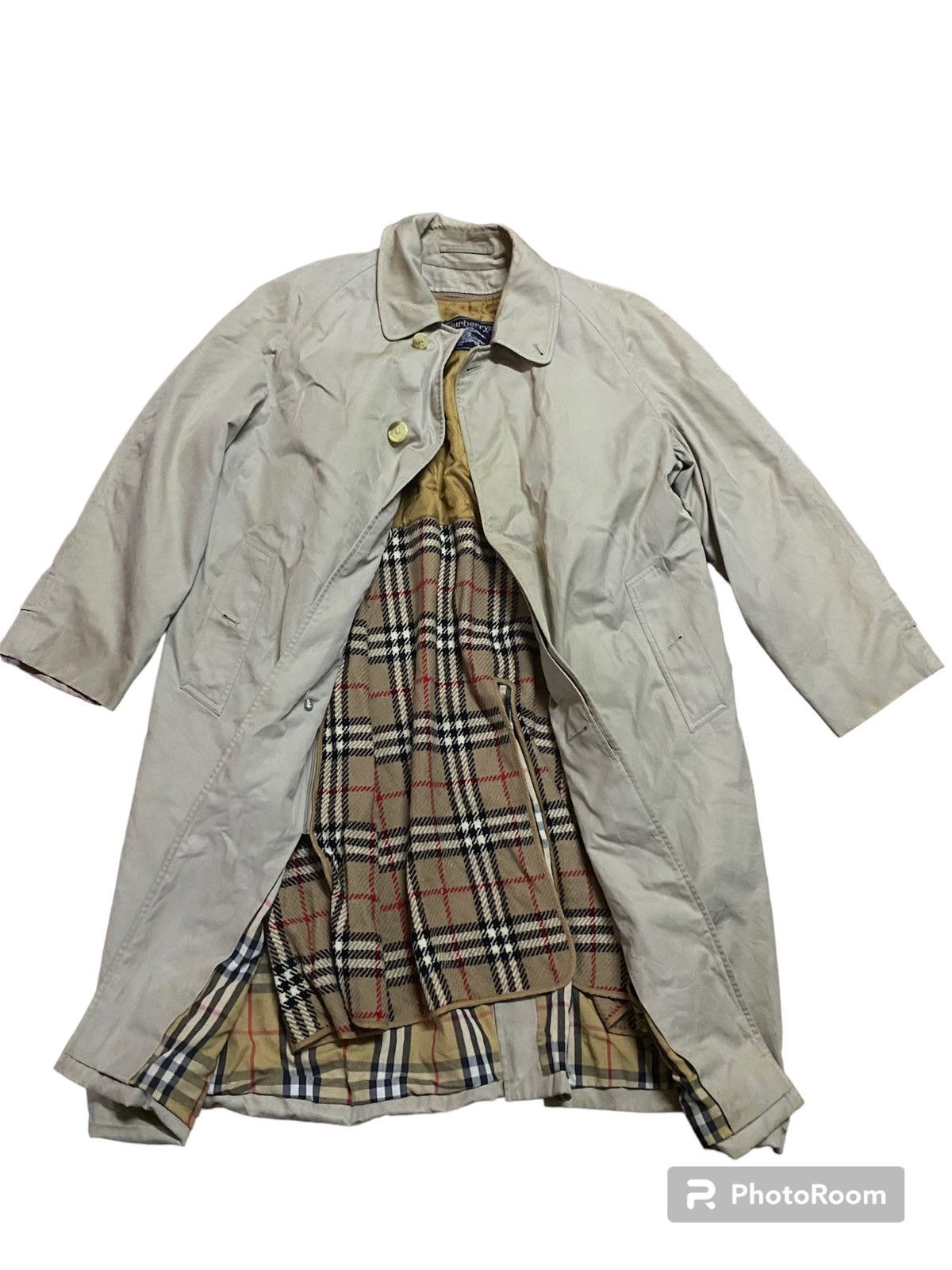 Burberry vintage coat 50 sale