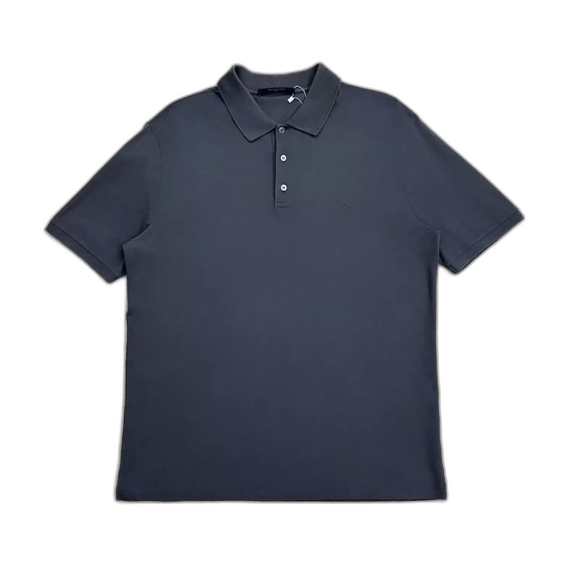 Louis Vuitton Louis Vuitton Embroidered Logo Short Sleeve Polo Size US XXL / EU 58 / 5 - 1 Thumbnail