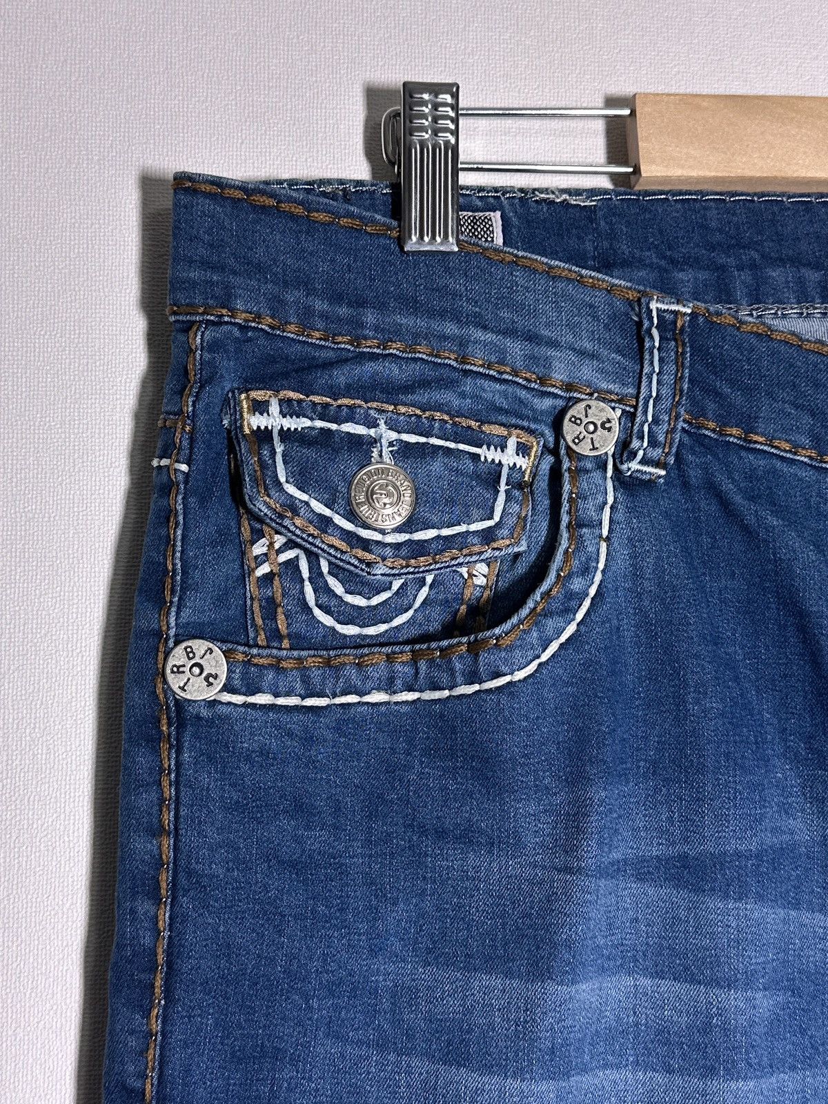 True Religion True Religion Vintage Y2K Super T Jeans Size US 36 / EU 52 - 7 Thumbnail