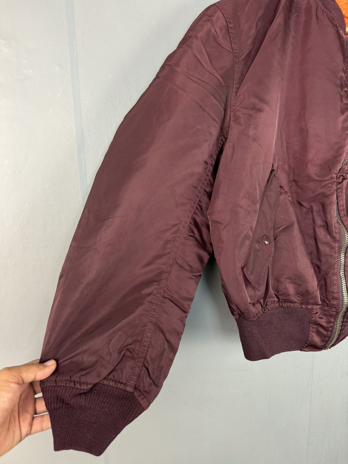 Alpha Industries VINTAGE ALPHA INDUSTRIES USAF MILITARY STYLE BOMBER JACKET Size US L / EU 52-54 / 3 - 3 Thumbnail
