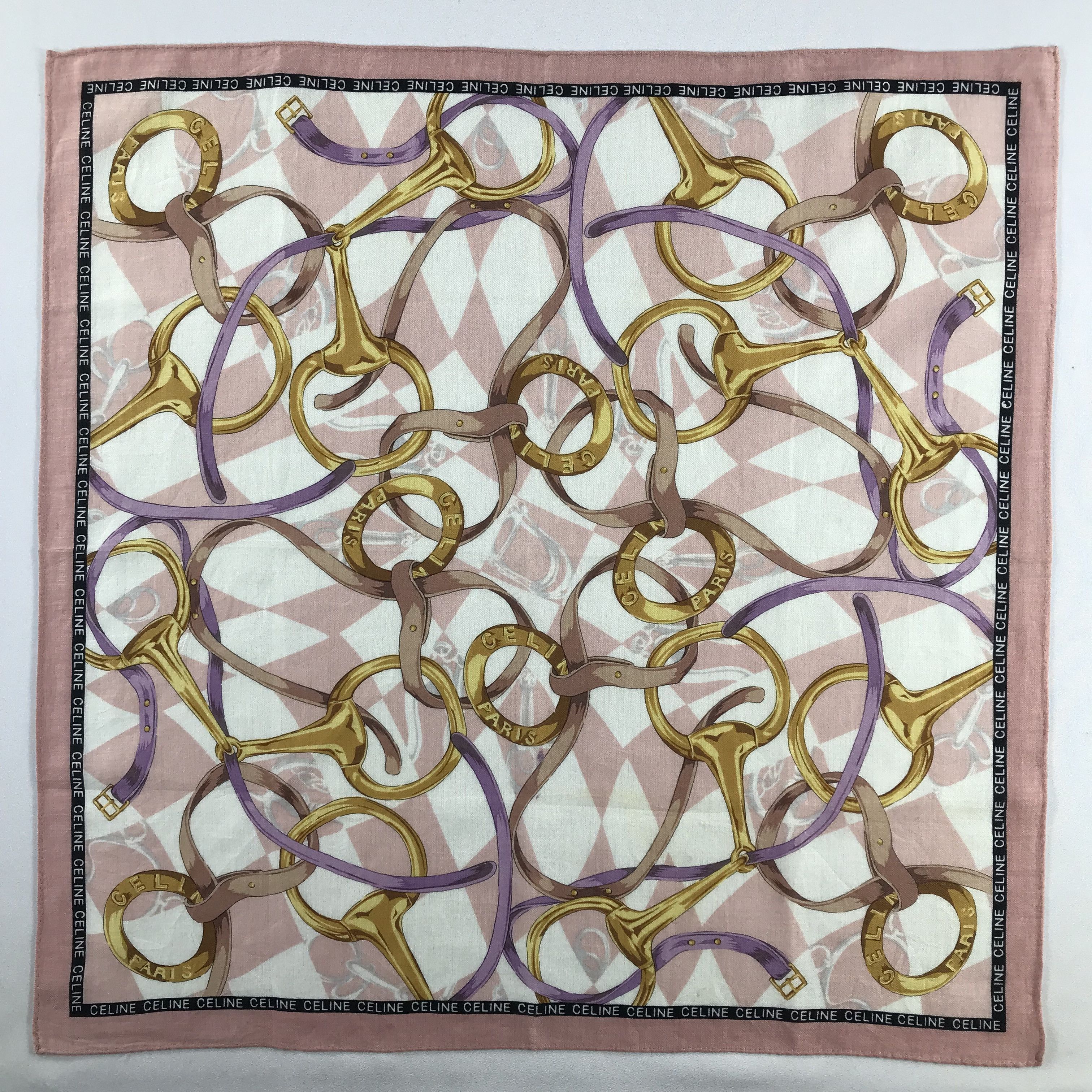 Celine Celine Handkerchief / Bandana / Neckerchief C740 Size ONE SIZE - 3 Thumbnail
