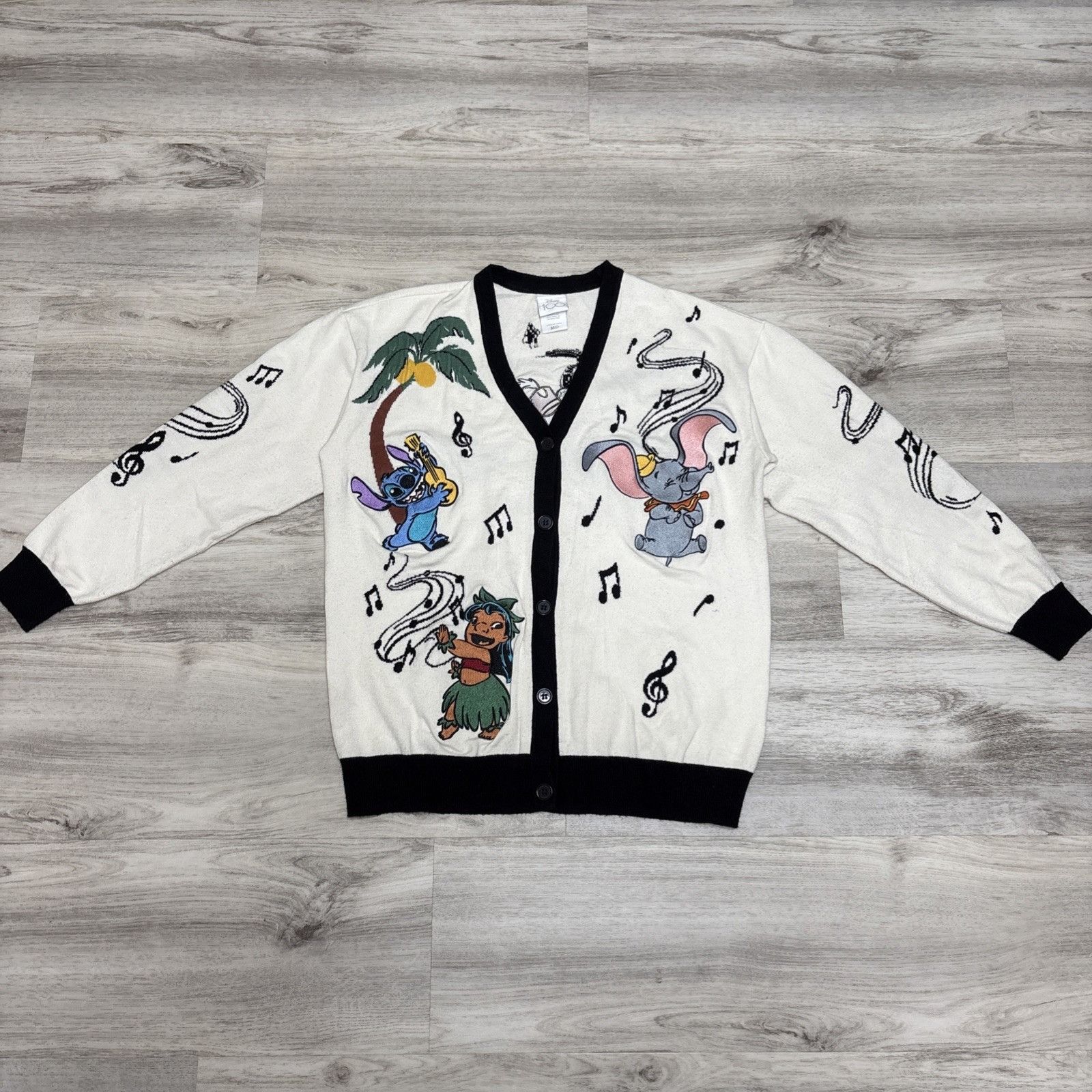 Disney Disney Lilo Stitch Sweater Womens M Its a Small World Varsit Size M / US 6-8 / IT 42-44 - 5 Thumbnail