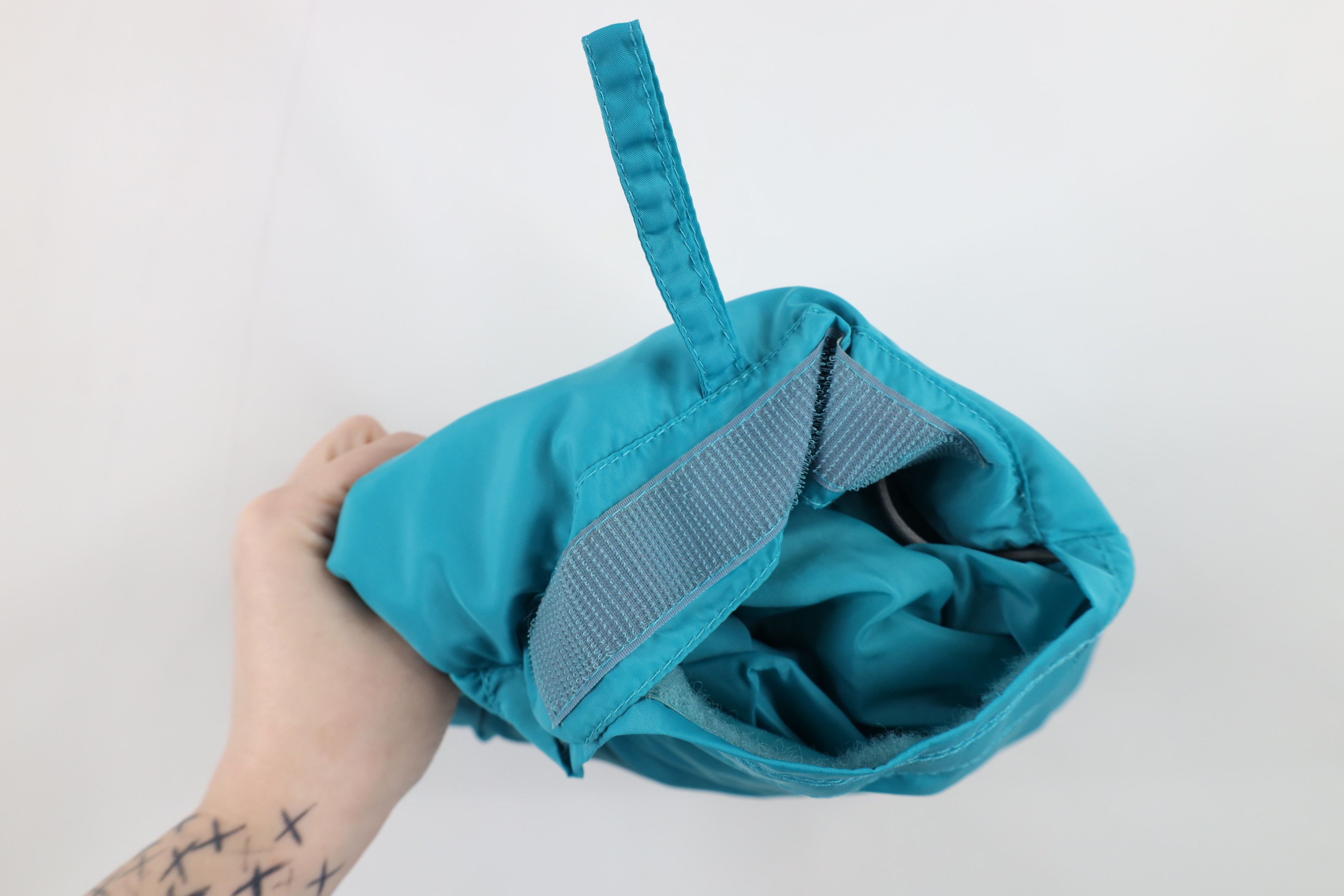 Columbia × Vintage Vintage 80s Columbia Hooded Packable Anorak Jacket Teal Size US L / EU 52-54 / 3 - 16 Thumbnail
