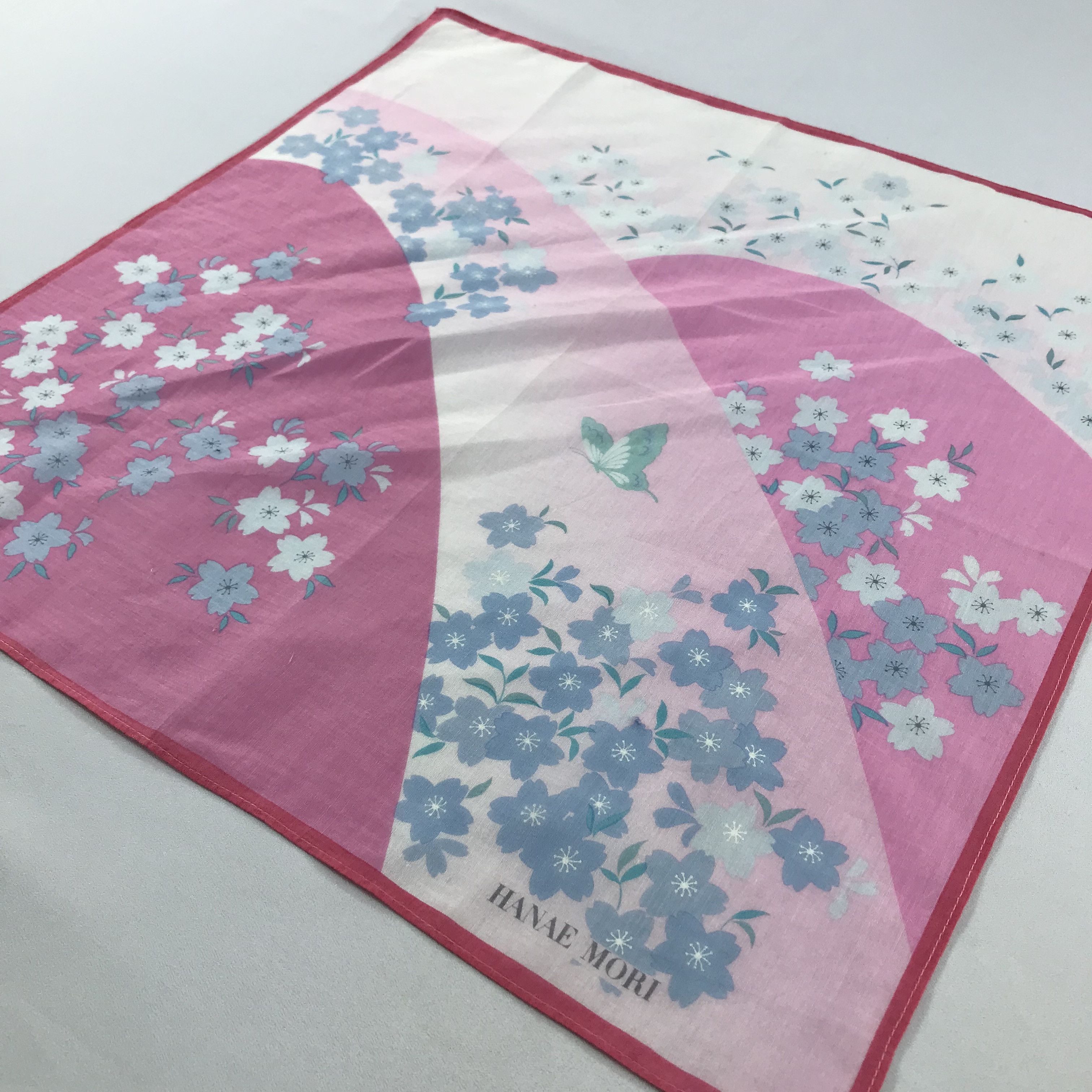 Hanae Mori × Vintage Hanae Mori Bandana / Handkerchief / Neckerchief - S2505 Size ONE SIZE - 2 Thumbnail