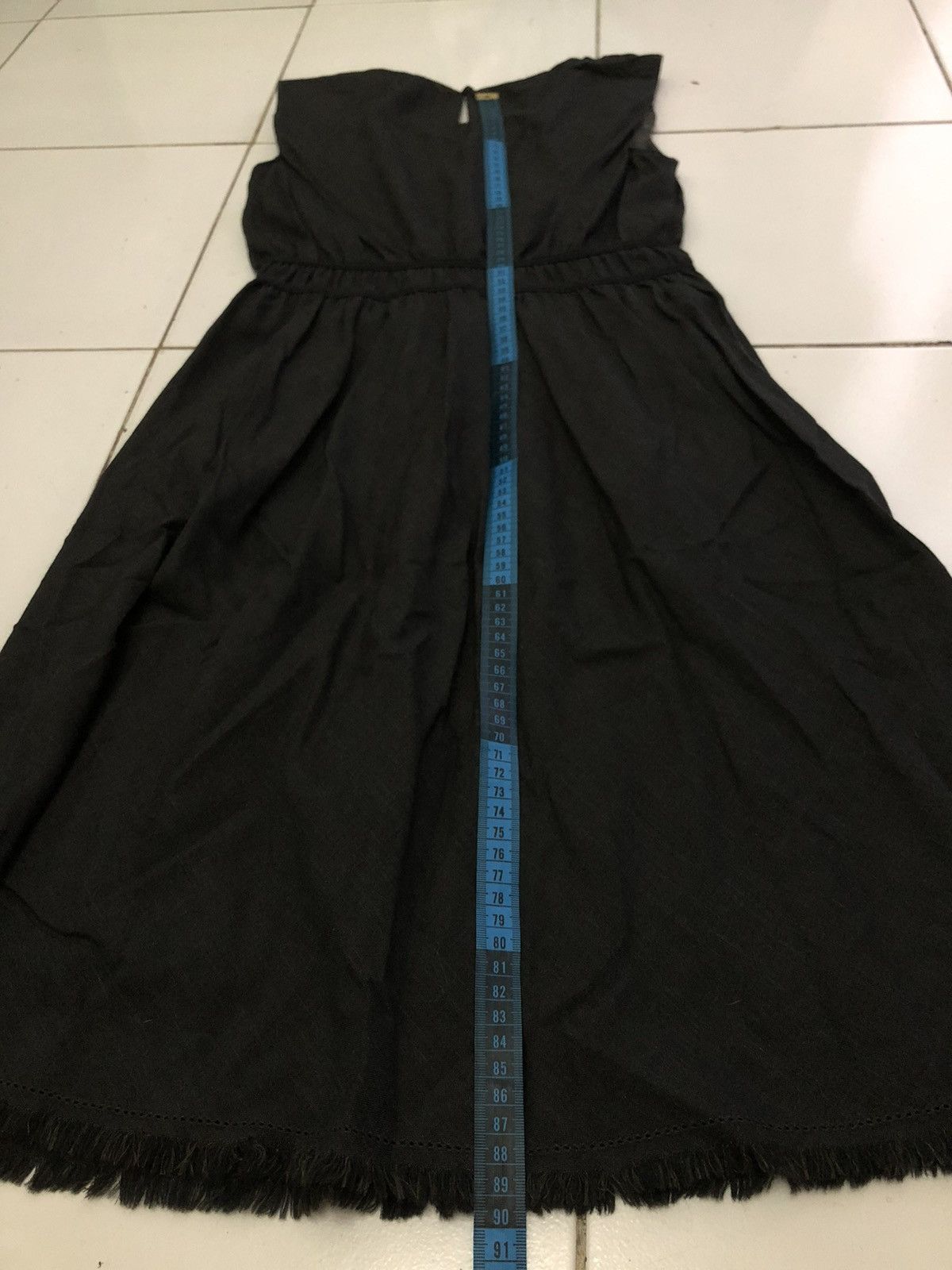 Louis Vuitton Louis Vuitton Paris Women Black Midi Dress Size S / US 4 / IT 40 - 18 Thumbnail