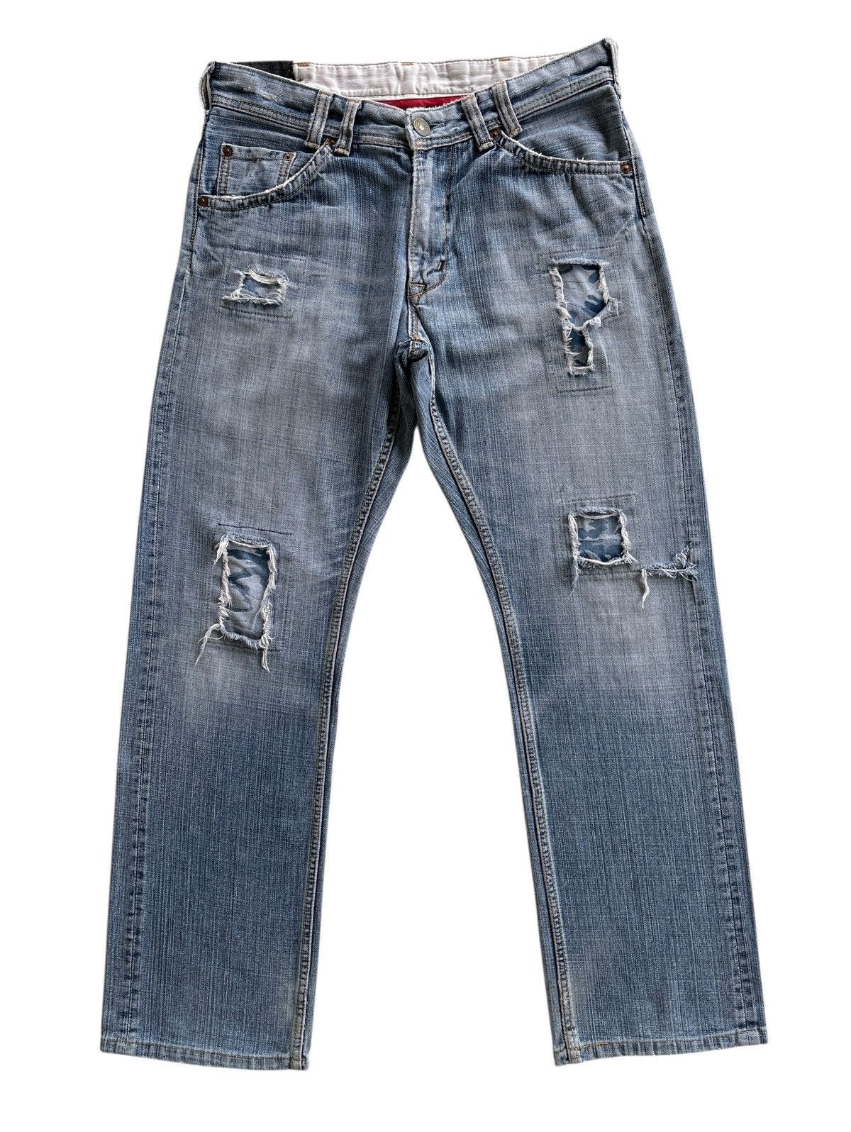 Vintage Vintage Denim Craft Distressed Streetwear Jeans Size US 32 / EU 48 - 1 Thumbnail