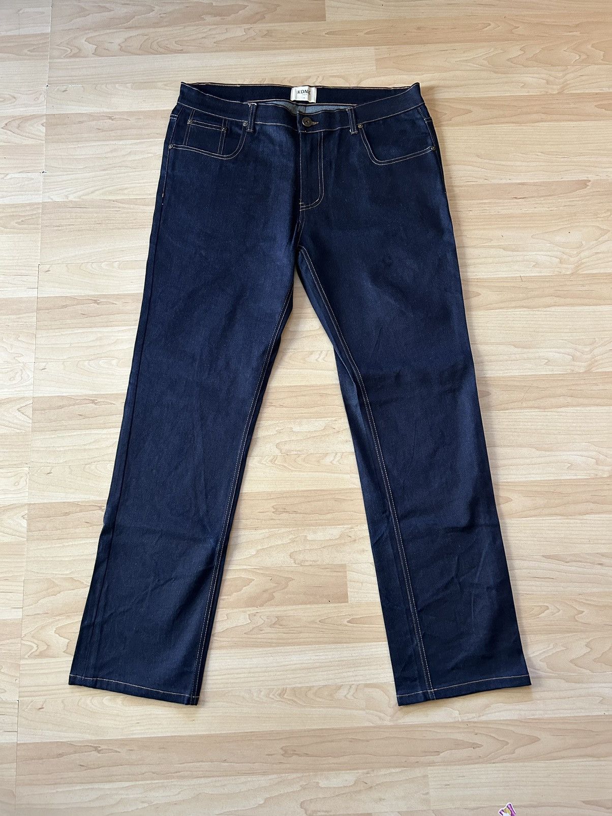 Other KDNK Blue Raw Denim Jeans Size US 38 / EU 54 - 2 Thumbnail