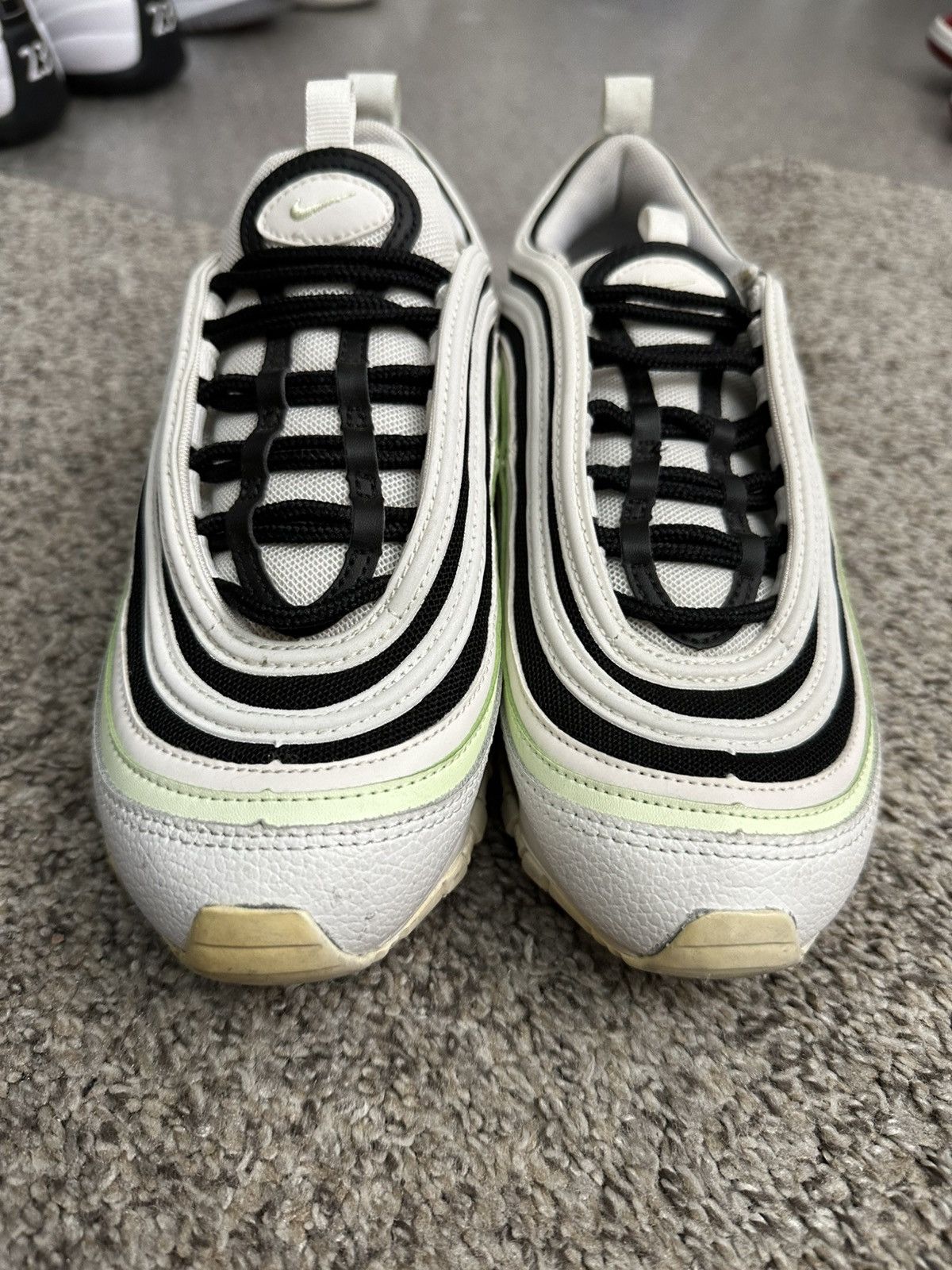 Nike Nike airmax 97 volt green black white neon / size 4.5 men Size US 5 / EU 37 - 8 Thumbnail