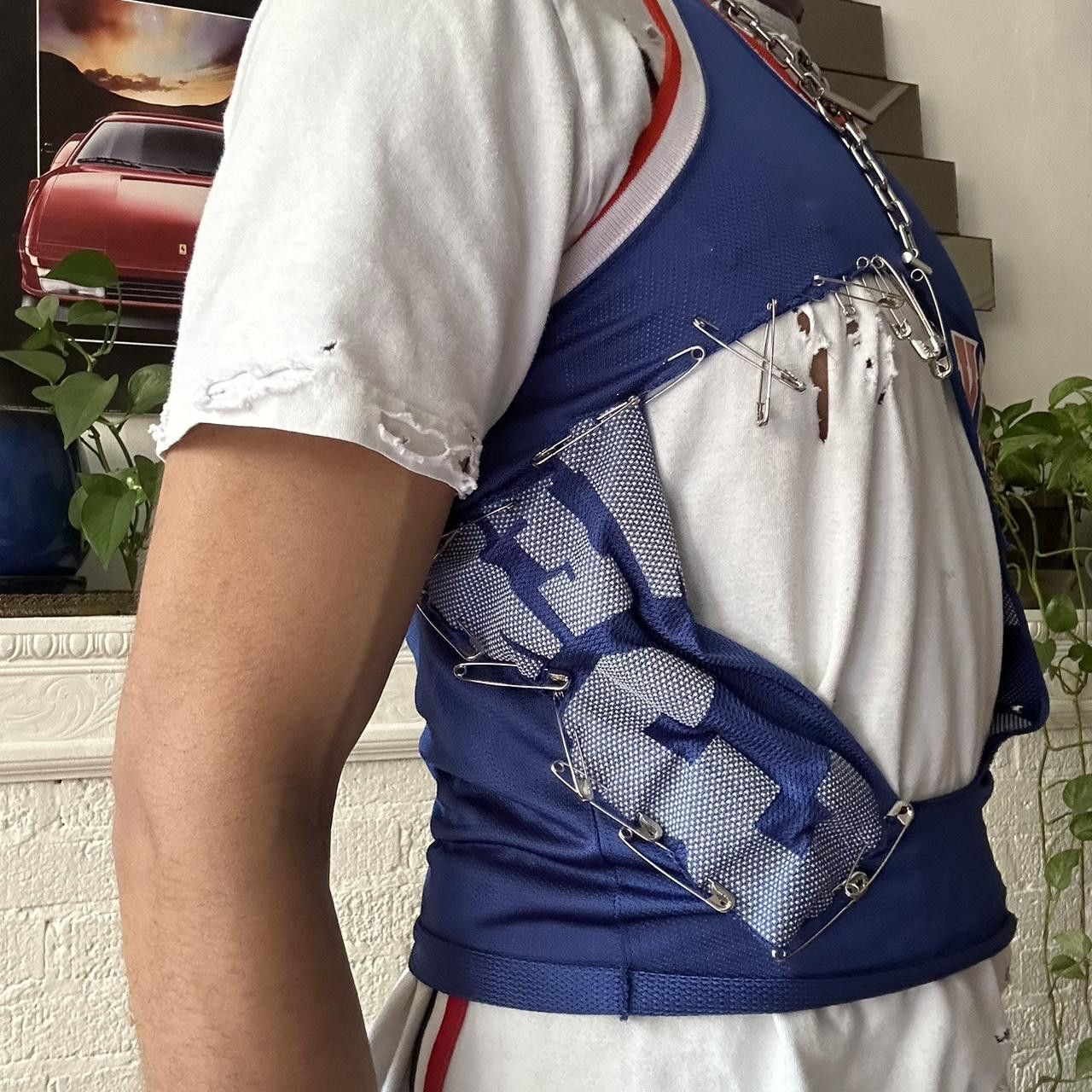 Other ASTROBOI* Deconstruct NYC Punk Blue Sleeveless Tank - Small Size US S / EU 44-46 / 1 - 7 Thumbnail