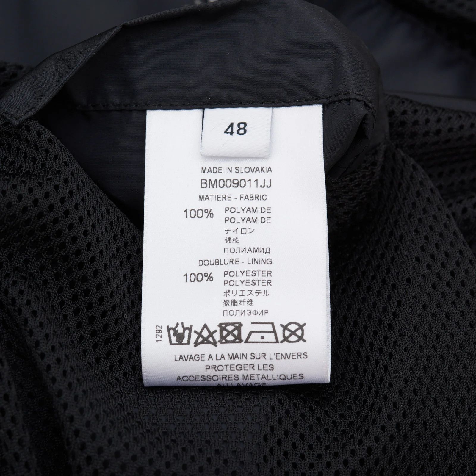 Givenchy GIVENCHY Paris Black Hooded Windbreaker Jacket EU 48 Size US S / EU 44-46 / 1 - 8 Thumbnail