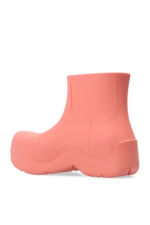Bottega Veneta o1n1vont1125 Puddle Ankle Boots in Pink Size US 8 / IT 38 - 4 Thumbnail