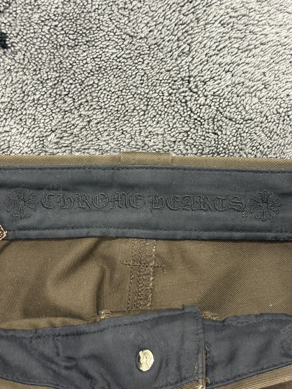 Chrome Hearts 23 Patched Brown Carpenters Size US 32 / EU 48 - 14 Thumbnail